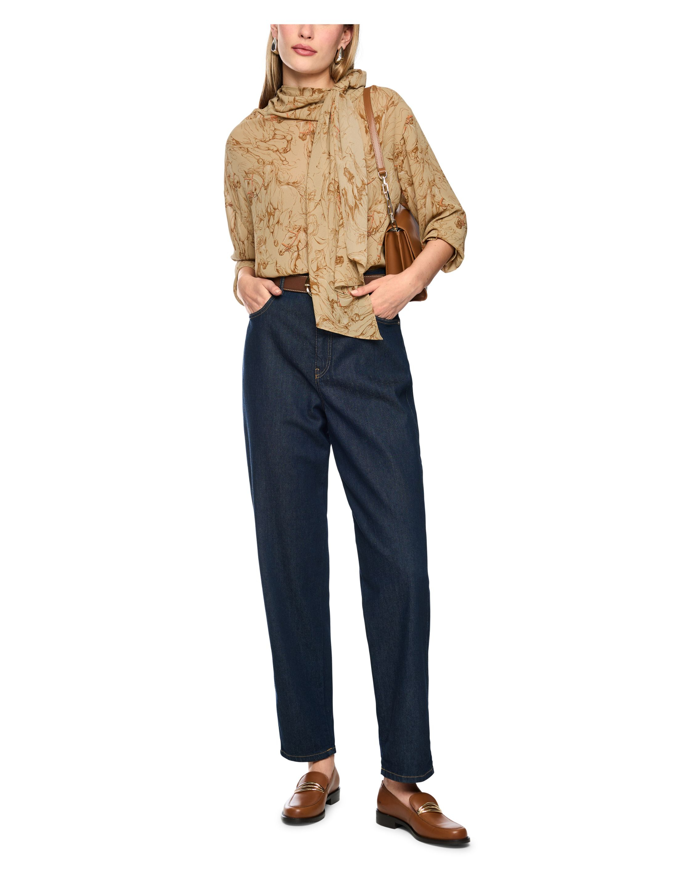 Marccain Jeans Jeans Donkerblauw Bc 82.29 D52