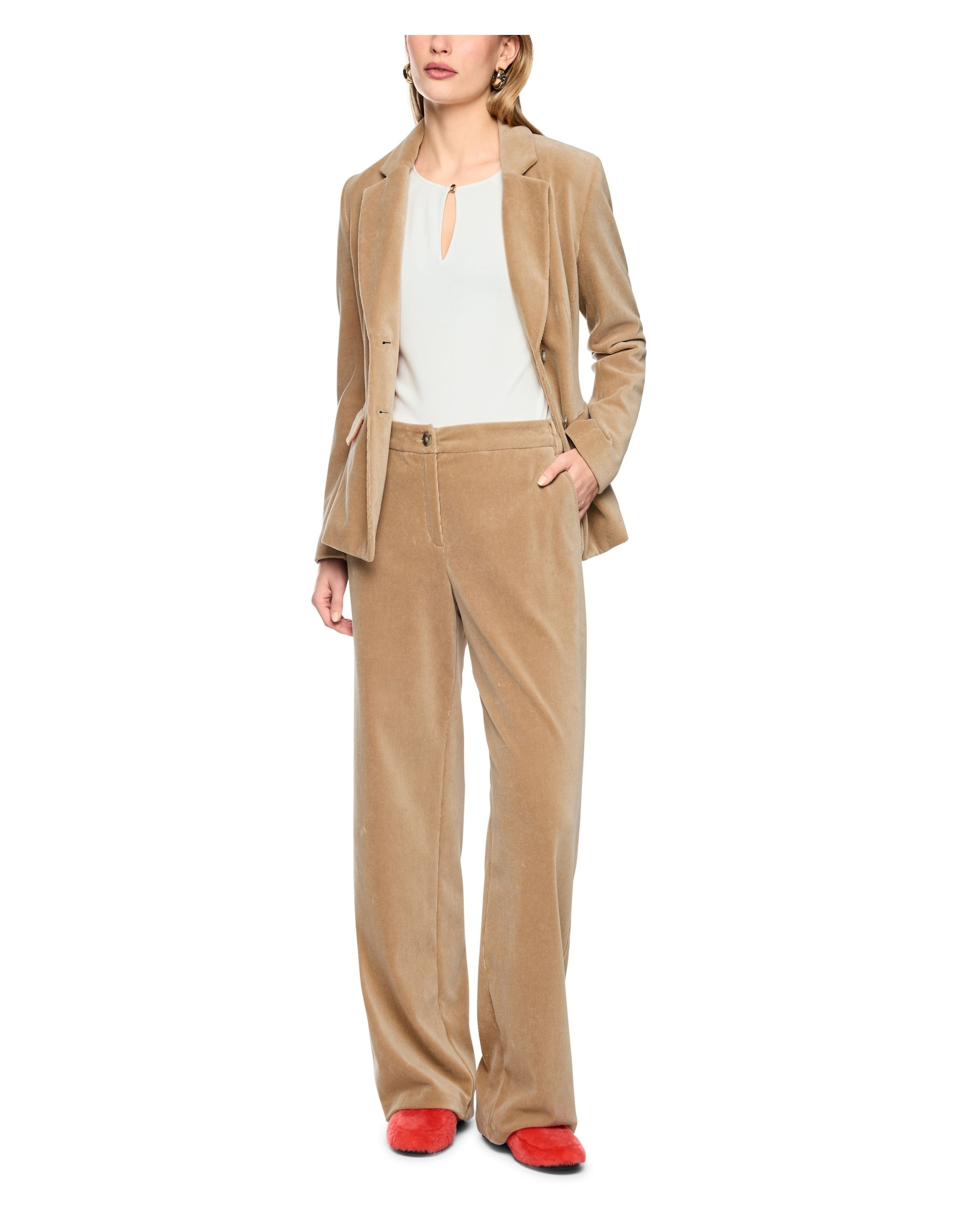 Marccain Pantalon Pantalons Bruin Bc 81.62 J31