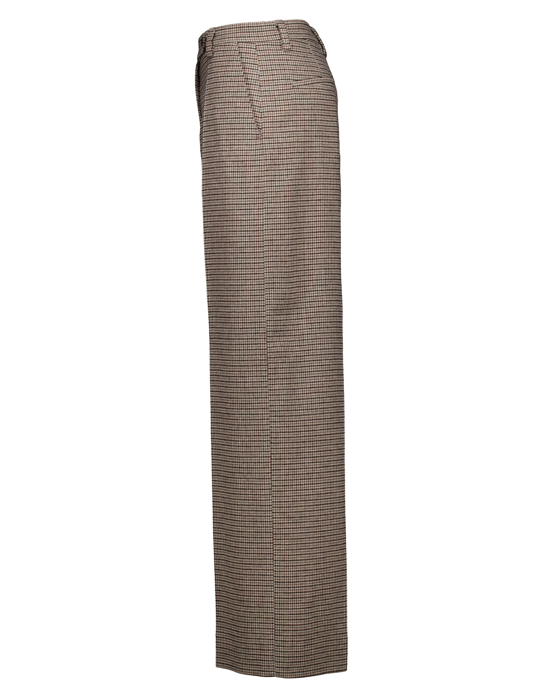 Zenggi Flannel Kim Pantalons Bruin Y05-1024 3036