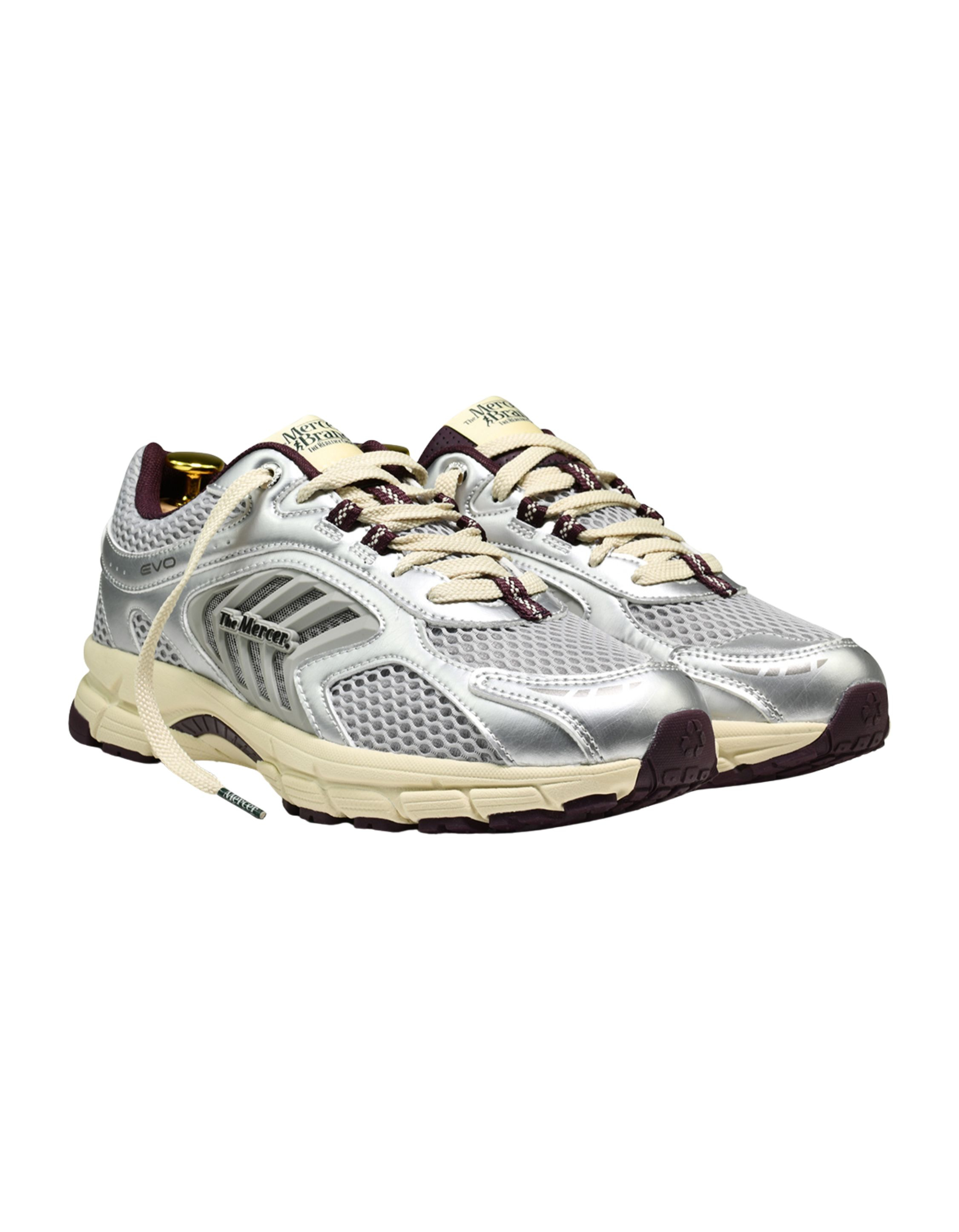 Mercer The Re-run Evo Sneakers Zilver Me263012