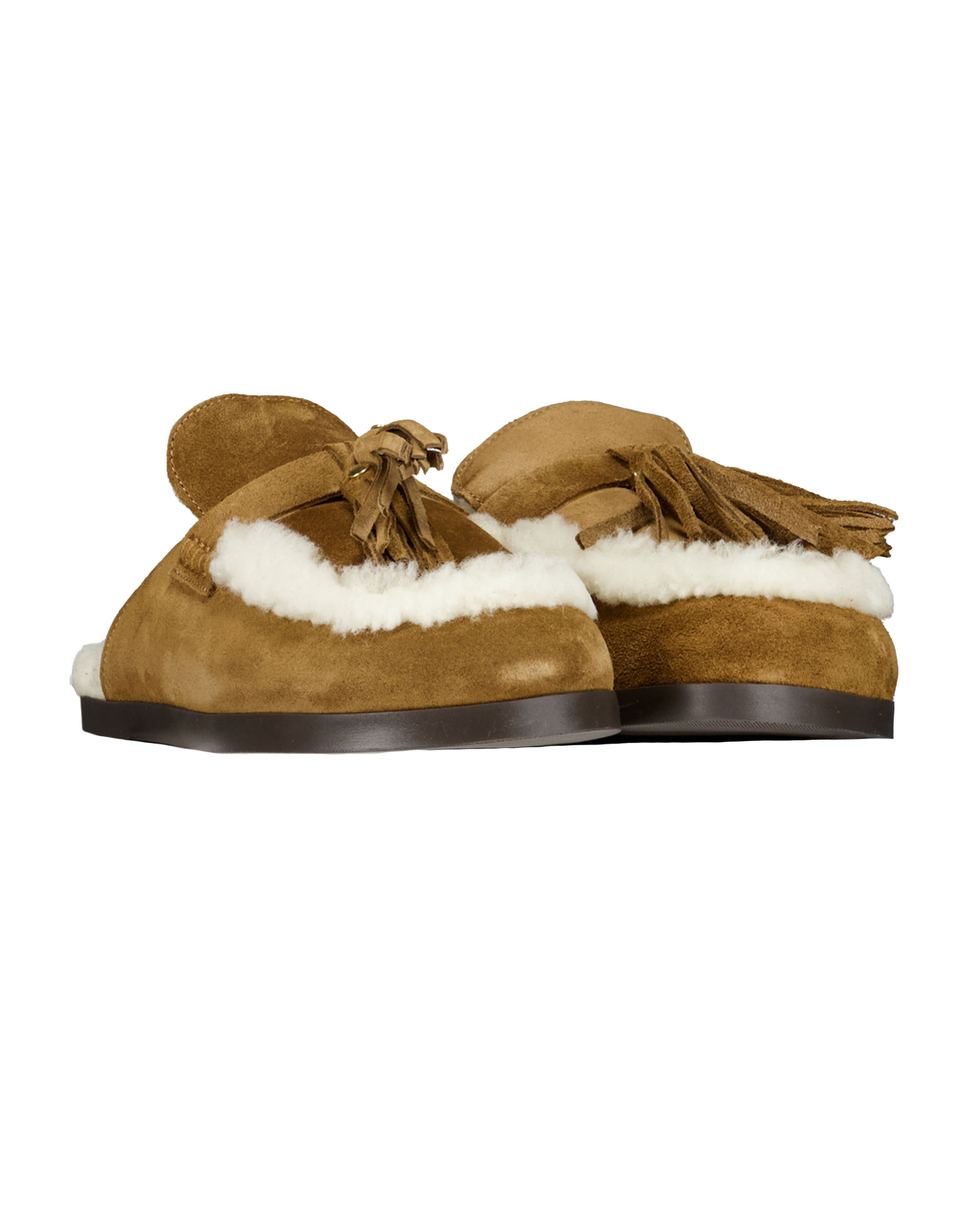 Posa Pw240 Loafers Bruin Ranch Tassel Mule - Suede