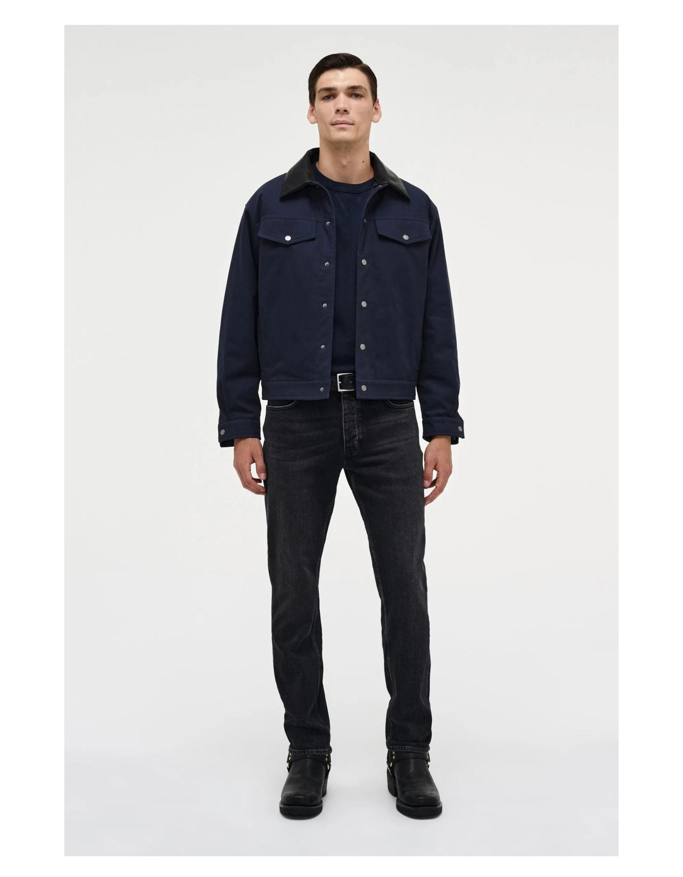 Neuw M53j13 Jeans Zwart Ray Straight Bravo