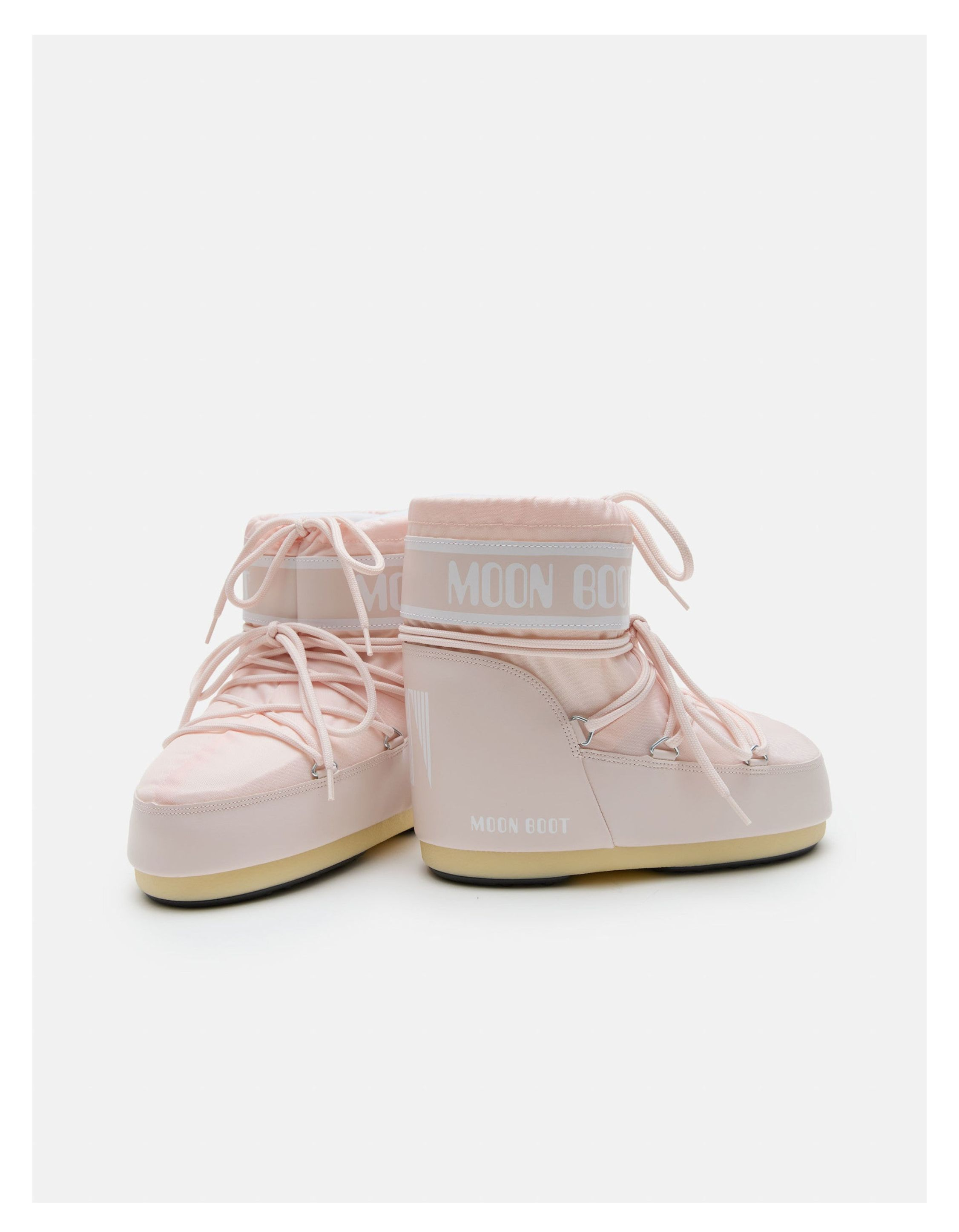 Moon Boot Mb Icon Low Nylon Boots Roze 80d1409340