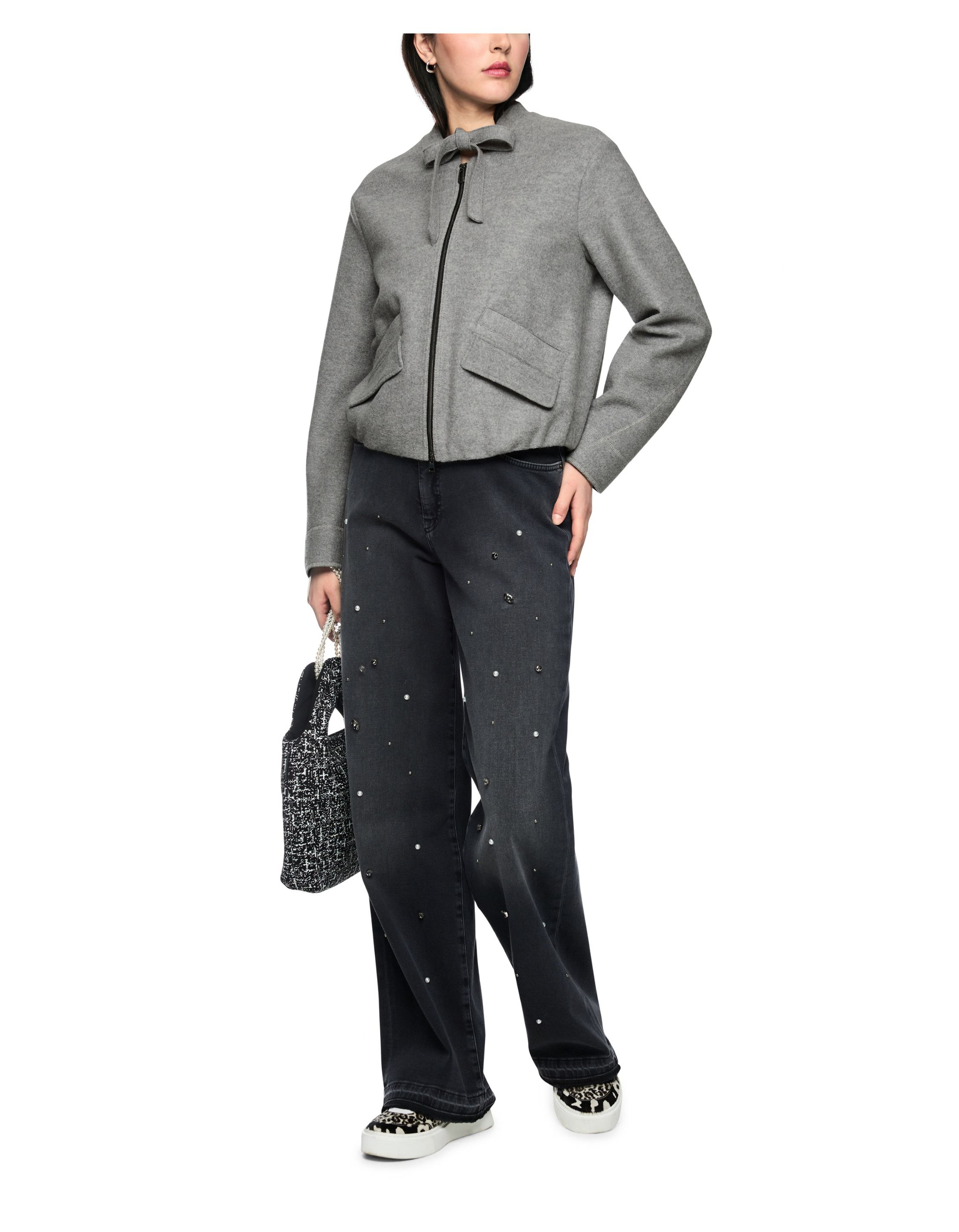 Marccain Jack Jackets Grijs Bs 31.14 J30