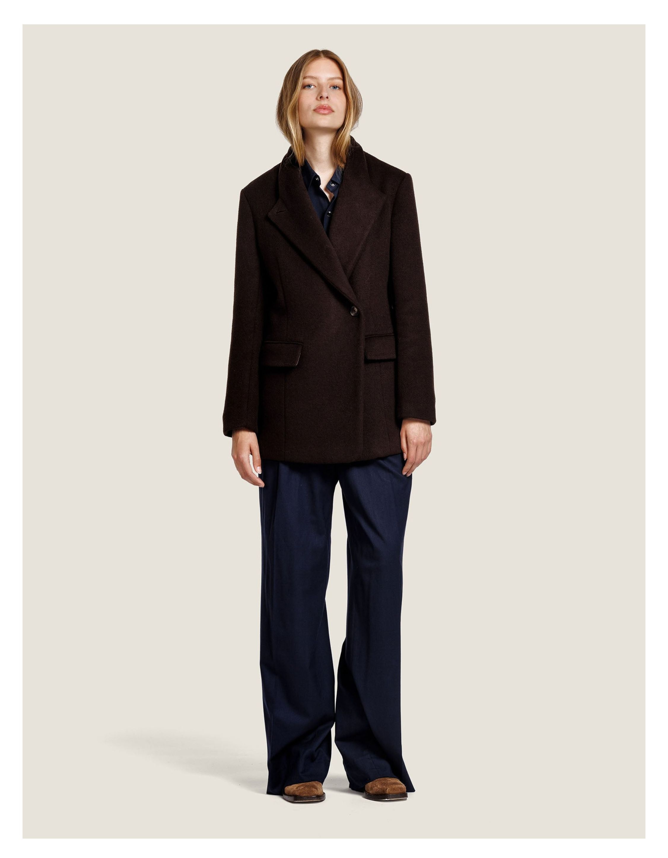 Alter Ego Tracy Jackets Donkerbruin W830