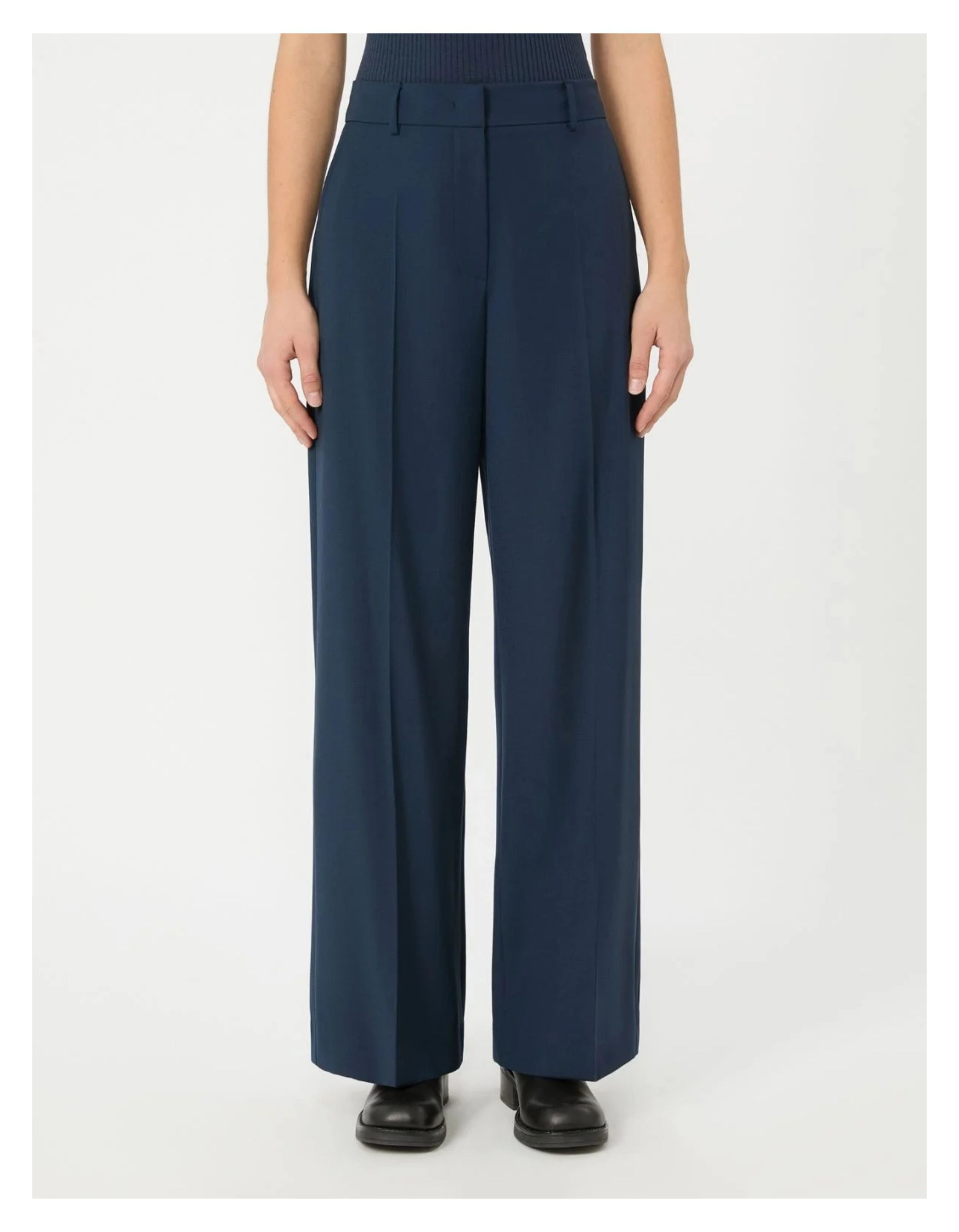 Max Mara Weekend Wkdvisivo Pantalons Donkerblauw 2625136061600