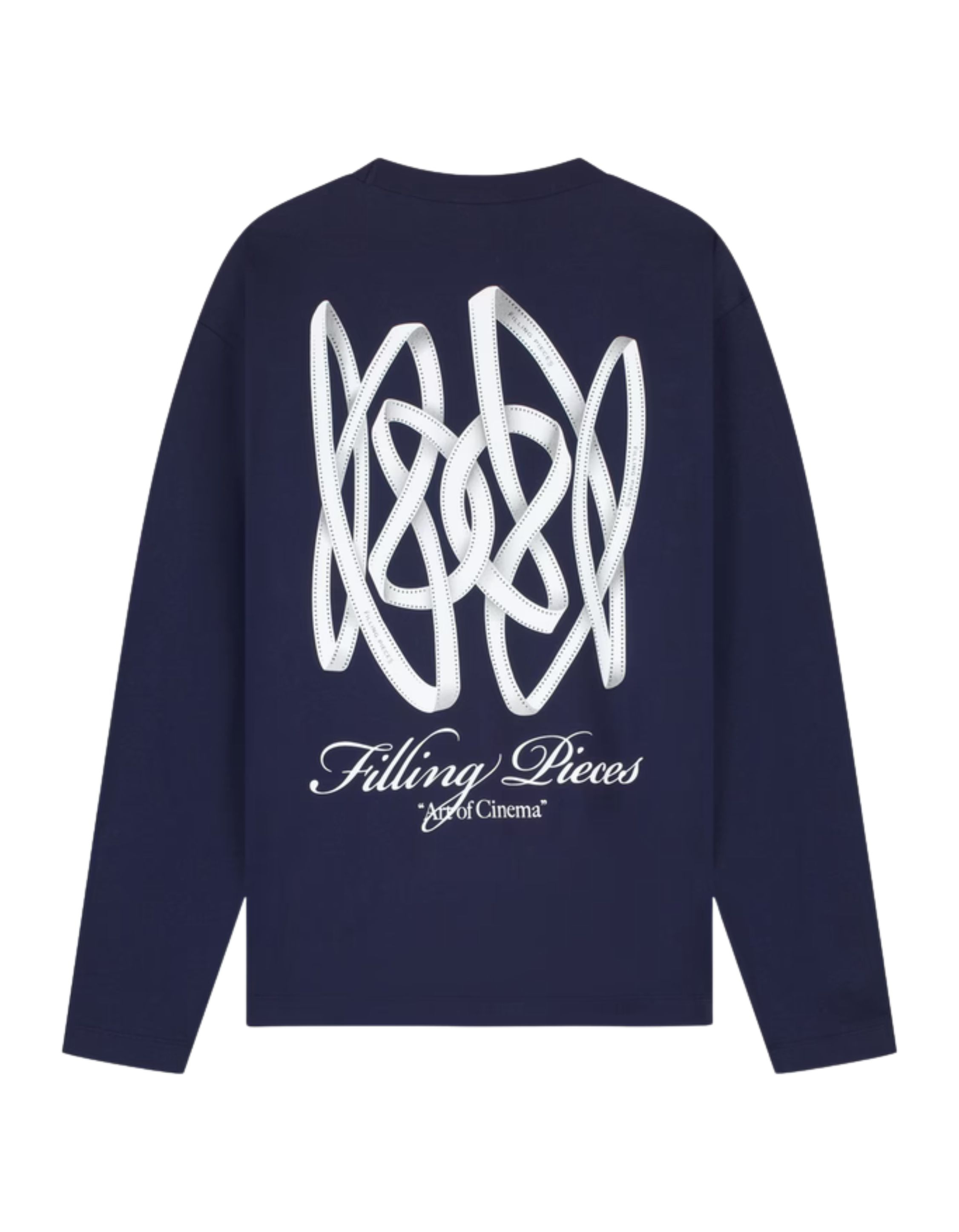 Filling Pieces 422631501361 Longsleeves Blauw Longsleeve Film Strip