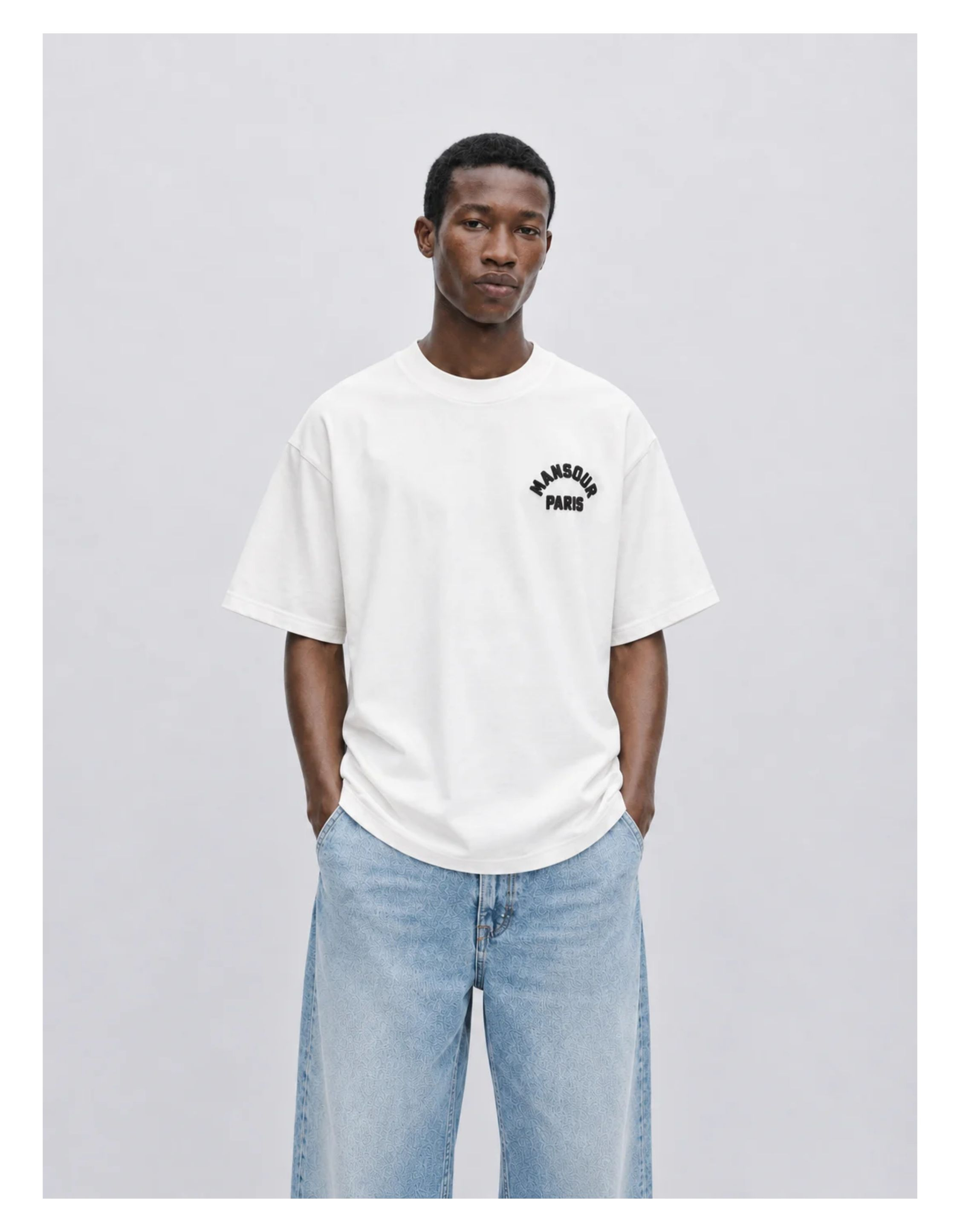 Mansour Paris College T-shirts Off White Paris College