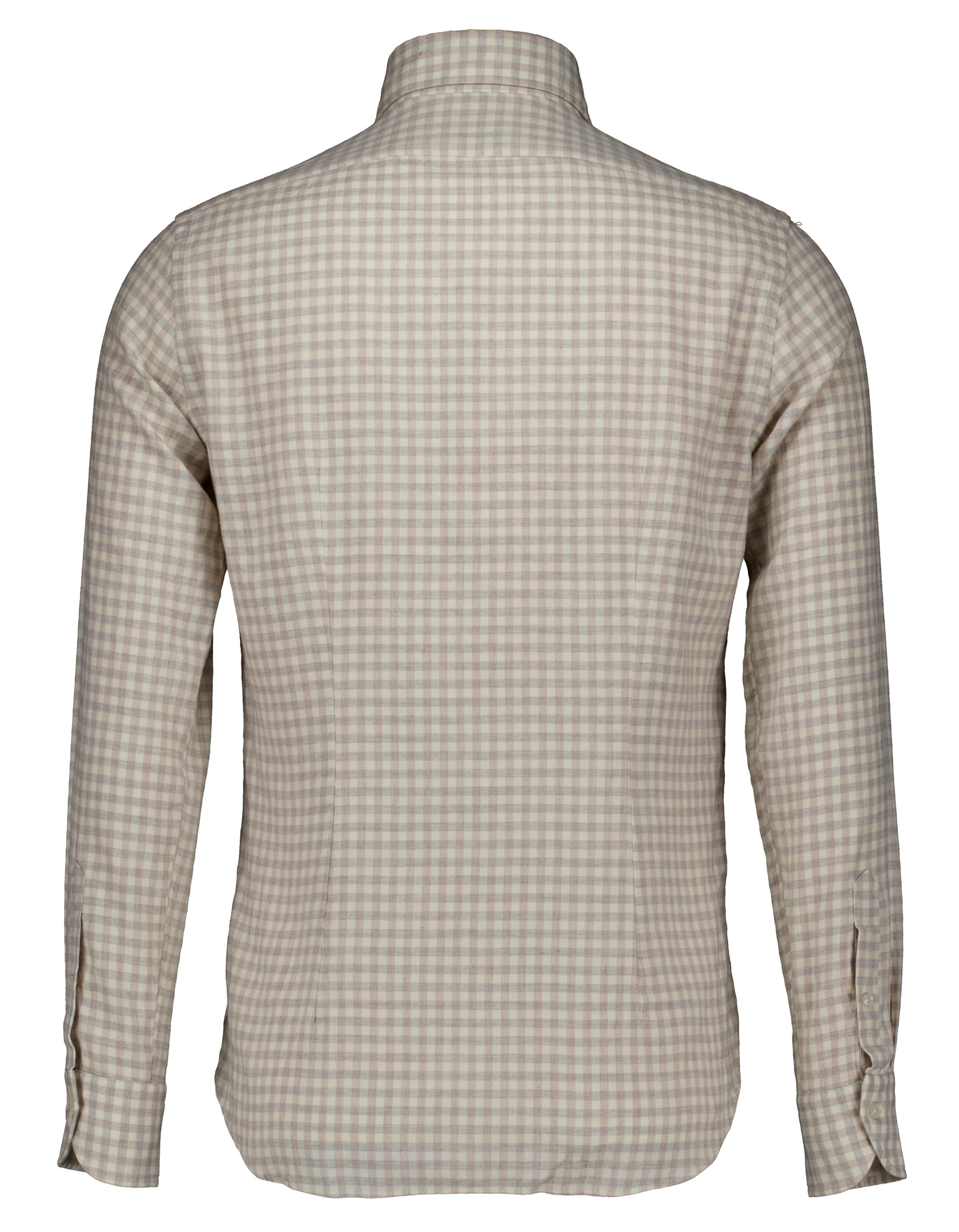 Xacus Washed Shirt Lange Mouw Overhemden Ecru 721ml/91338