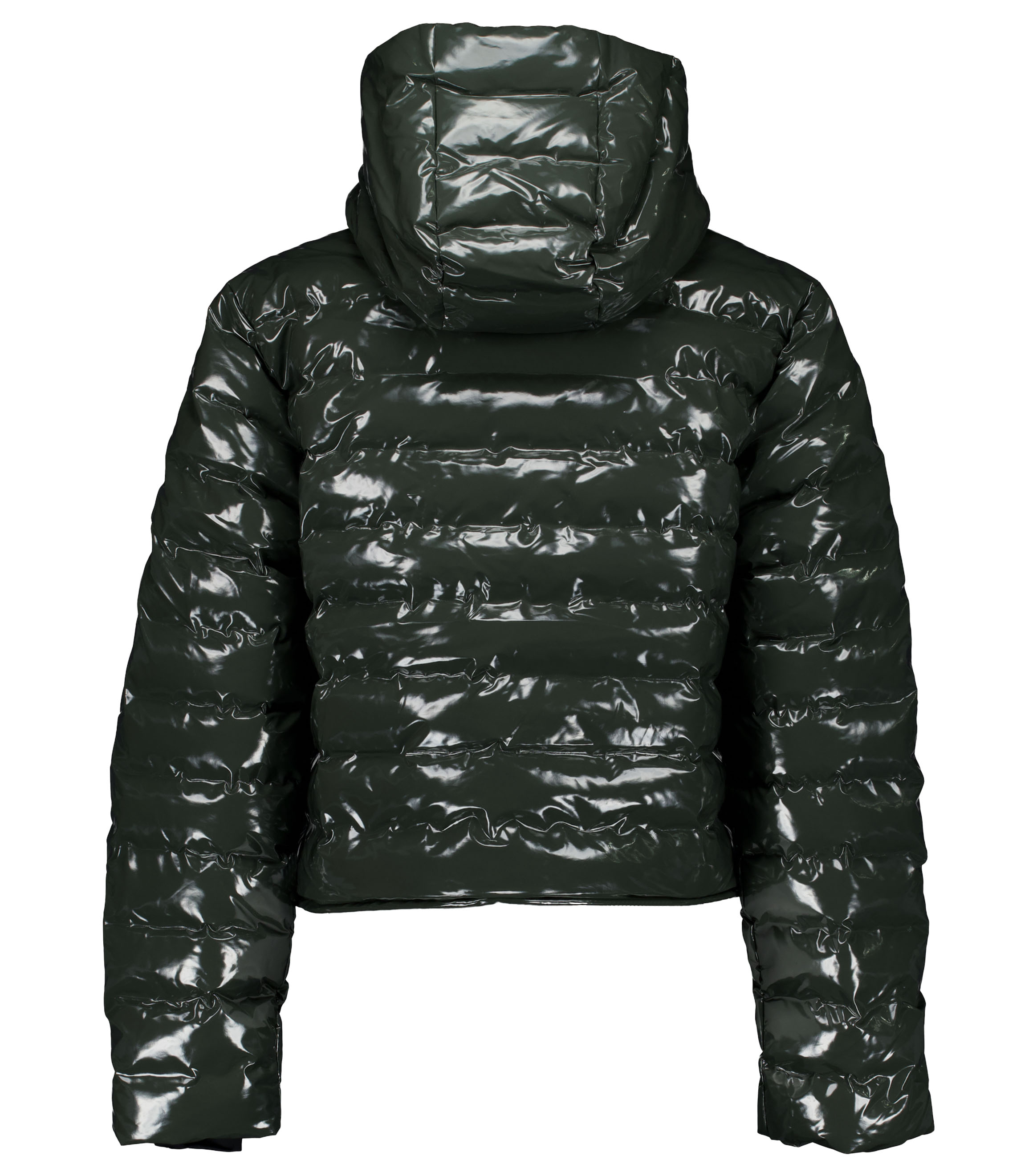 Rains Lohja Short Puffer Jacket W3t2 Puffer Jassen Groen 15820