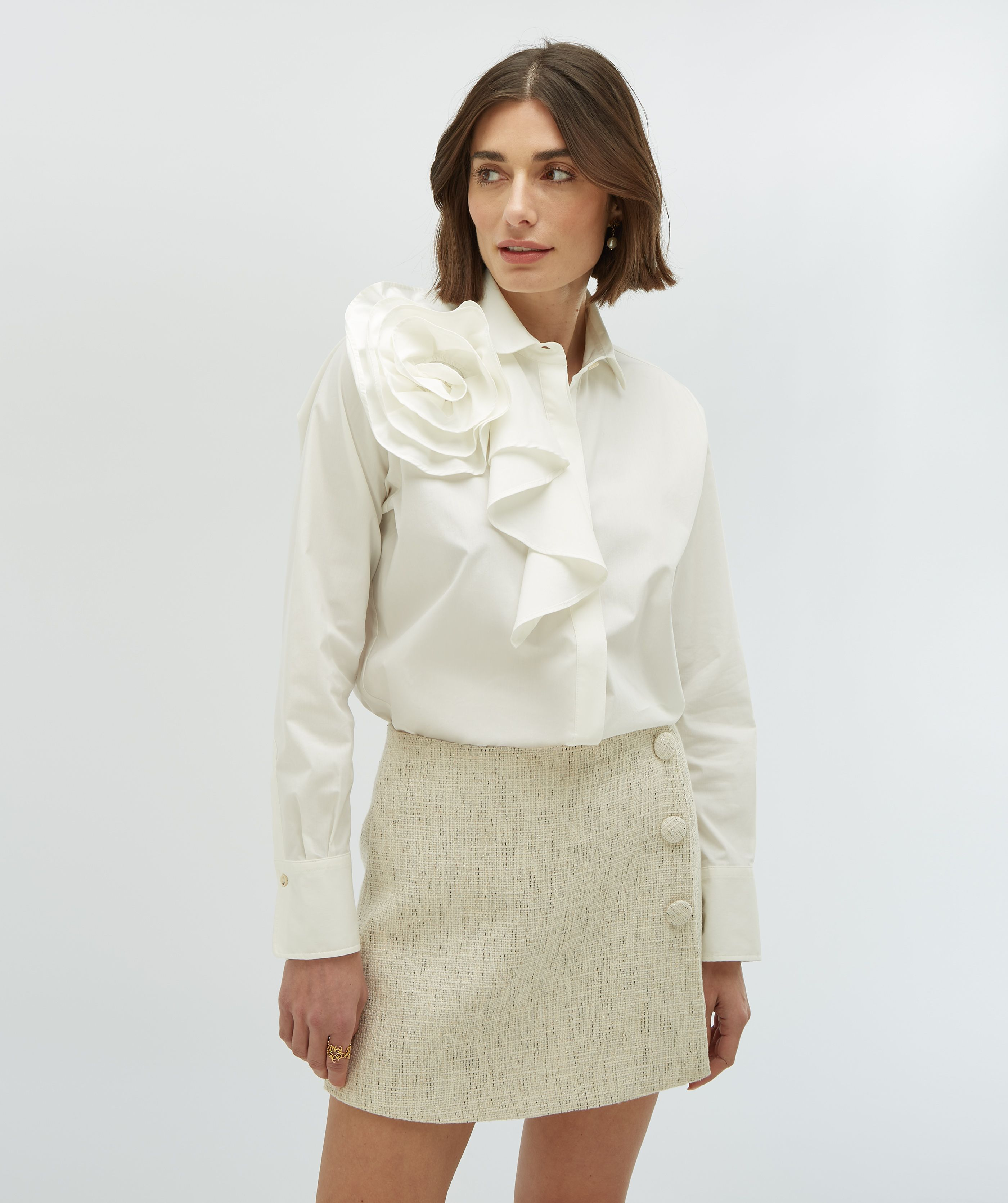 Josh V Brisa Blouses Off White Jv-2503-0105