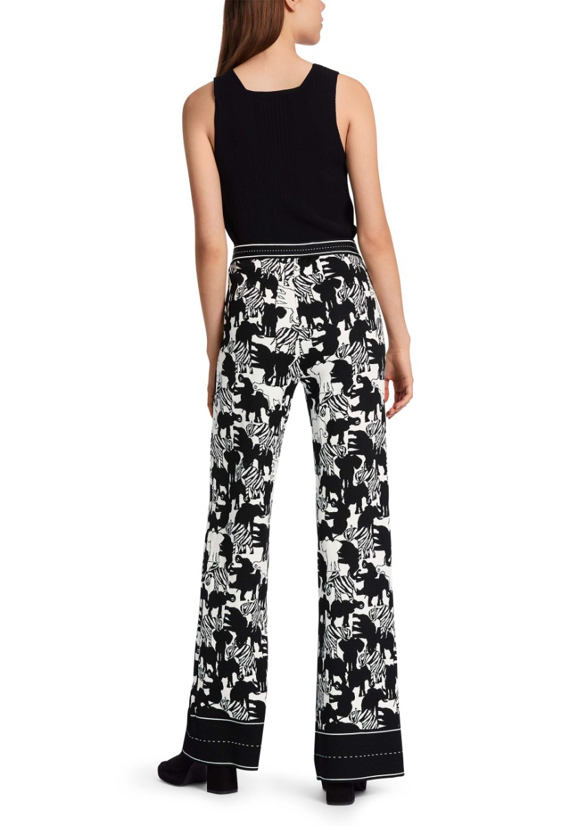 Marccain  Pantalons Wit Wc 81.04 M03