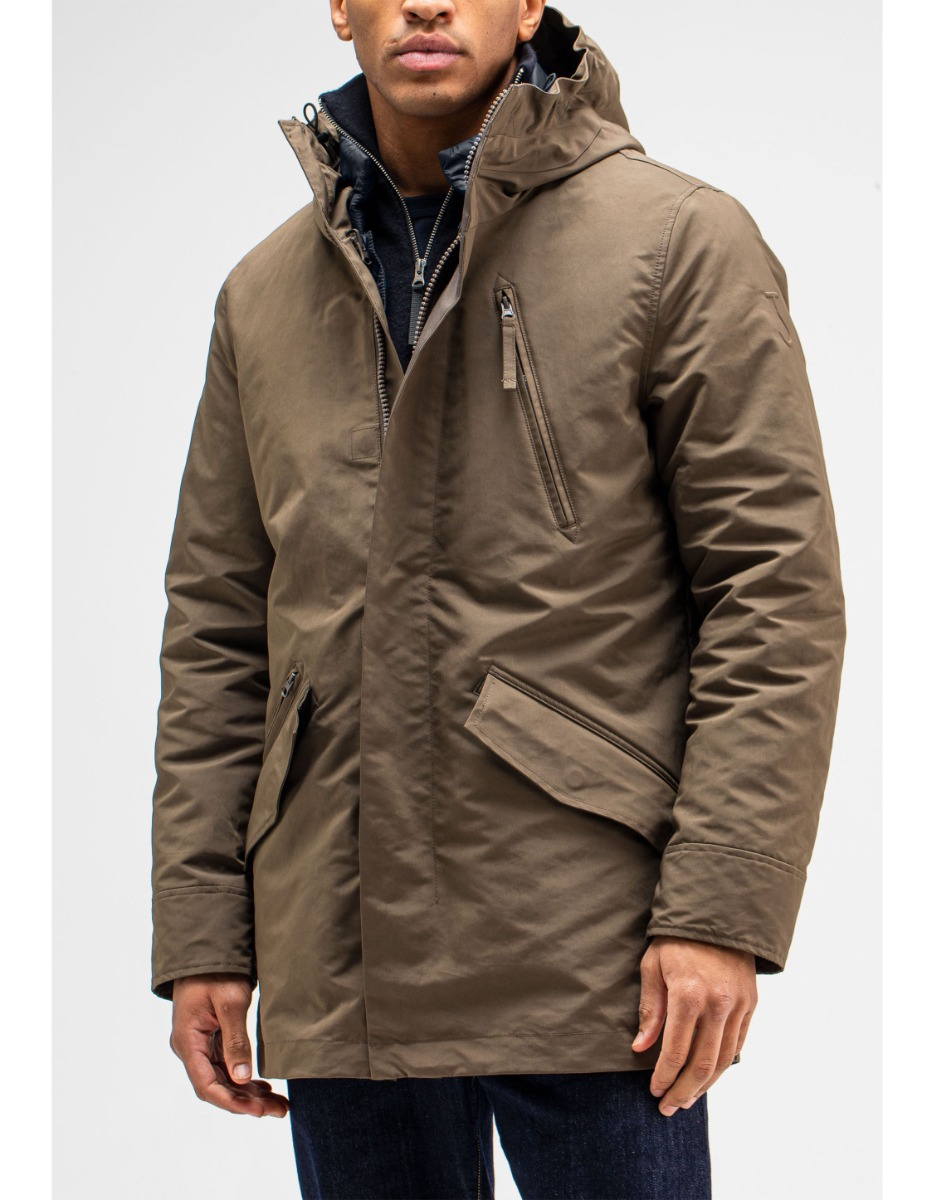 Butcher Of Blue Galena Mk.2 3in1 Jacket Gewatteerde Jassen Donkerbruin M2427012