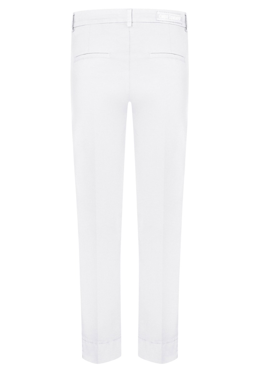 Cambio Stella Cropped Pantalons Wit 7644 0360 06