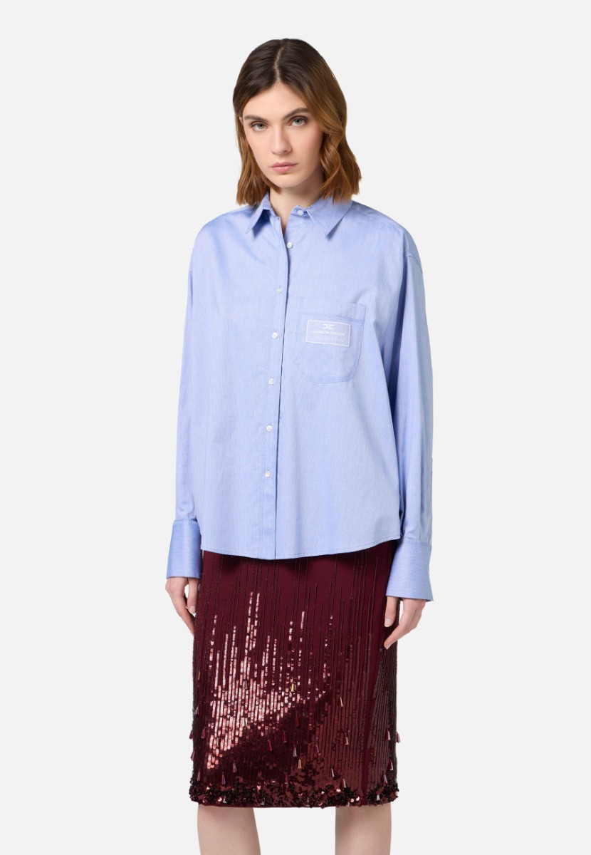 Elisabetta Franchi  Blouses Blauw Ca07746e2