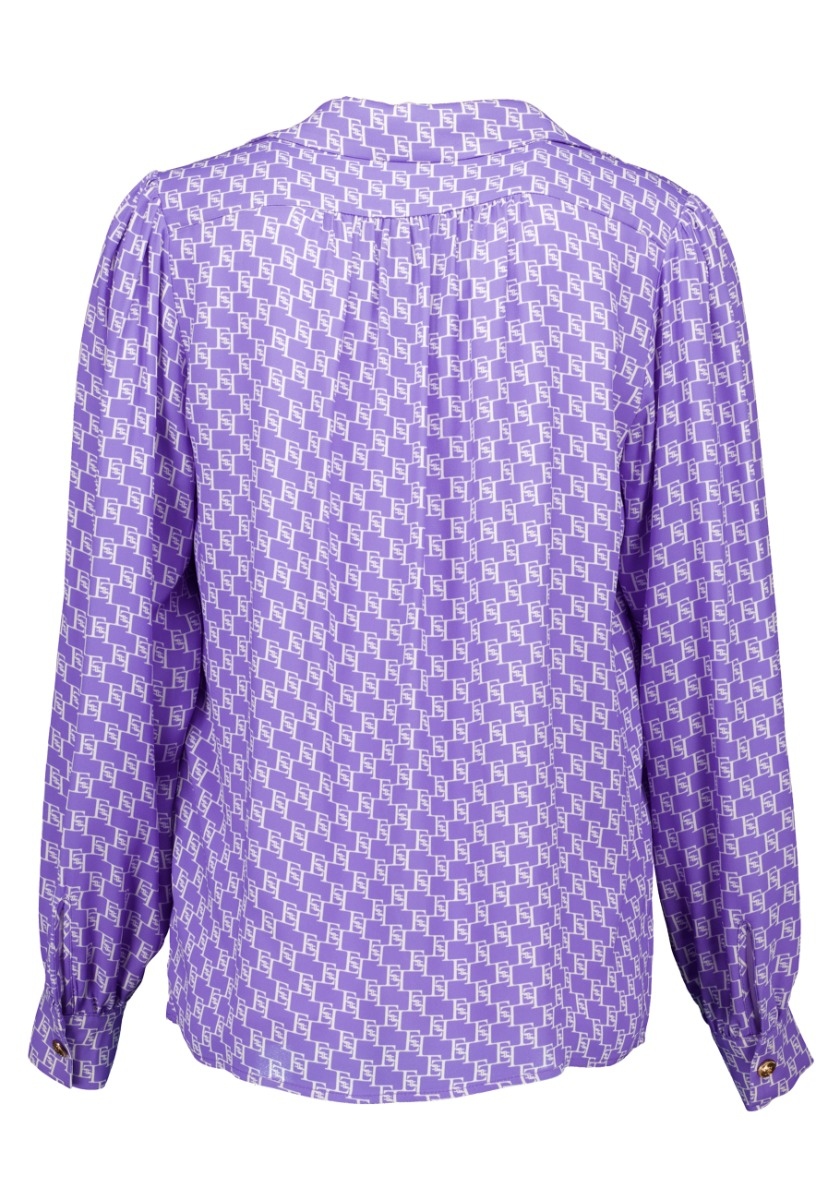 Elisabetta Franchi  Blouses Paars Cas3041e2 Bx9