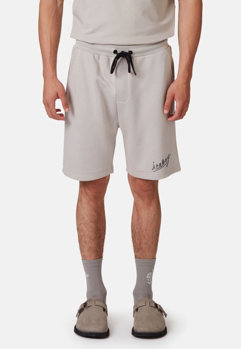 Iceberg  Shorts Lichtgrijs 24ei1p0d0216309
