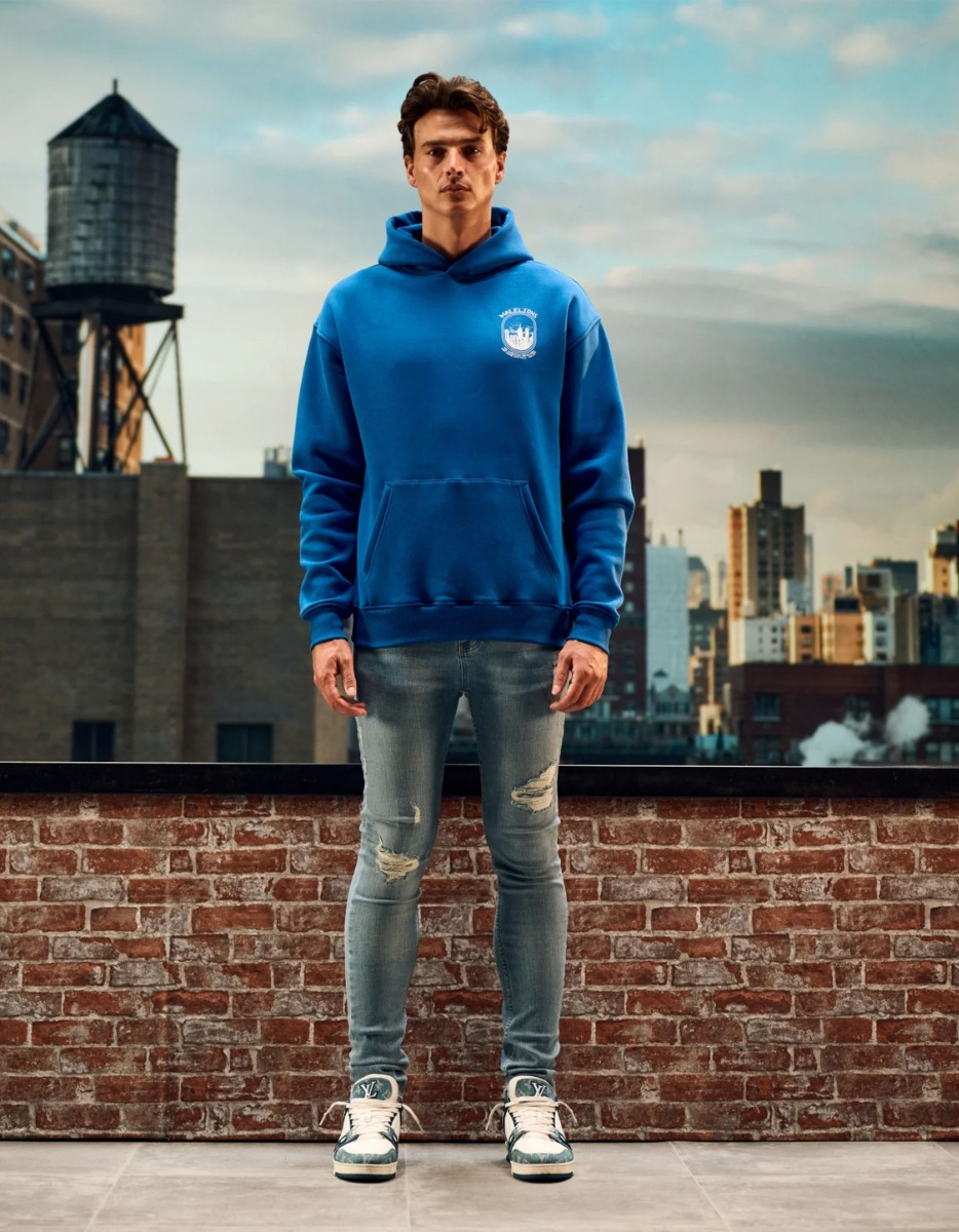Malelions  Hoodies Kobalt Mm2-aw24-61
