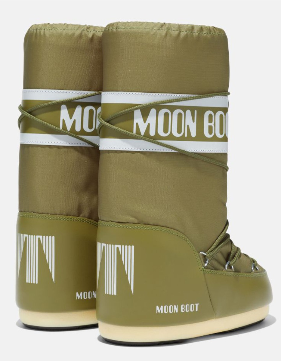 Moon Boot Mb Icon Nylon Boots Khaki 80d1400440