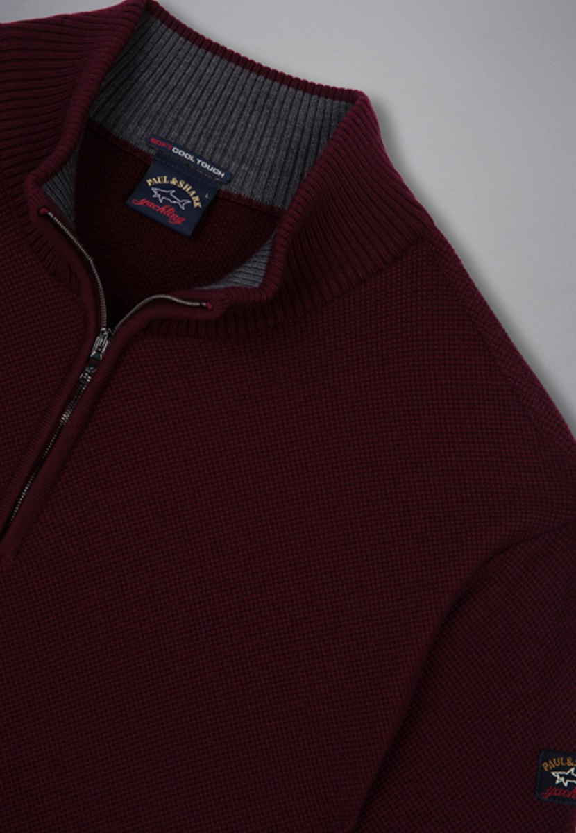 Paul & Shark Maglia Truien Bordeaux 13311105