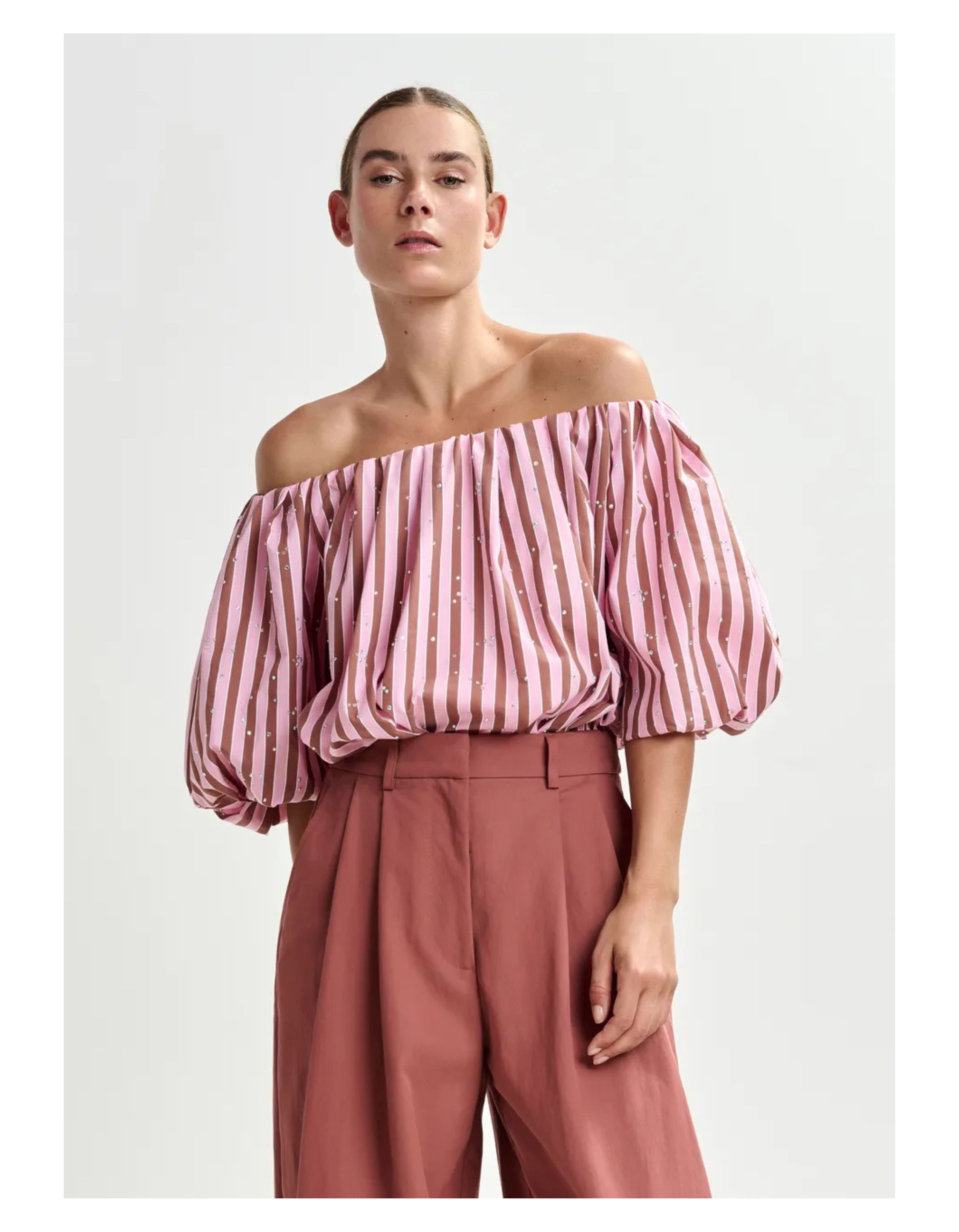 Essentiel Antwerp Jayjay Tops Roze Jayjay