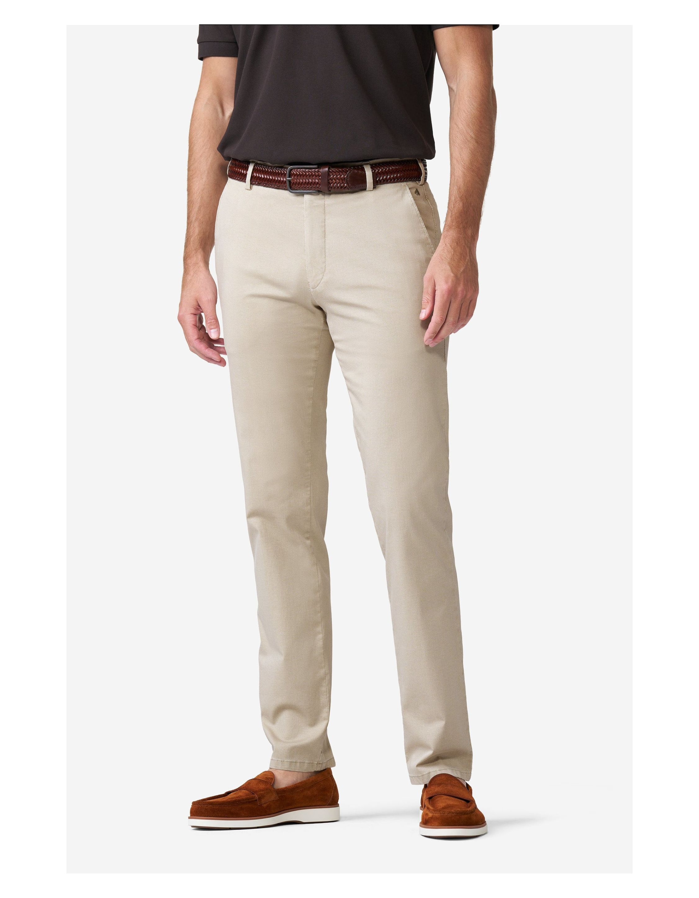 Meyer New York Pantalons Beige 1-8130