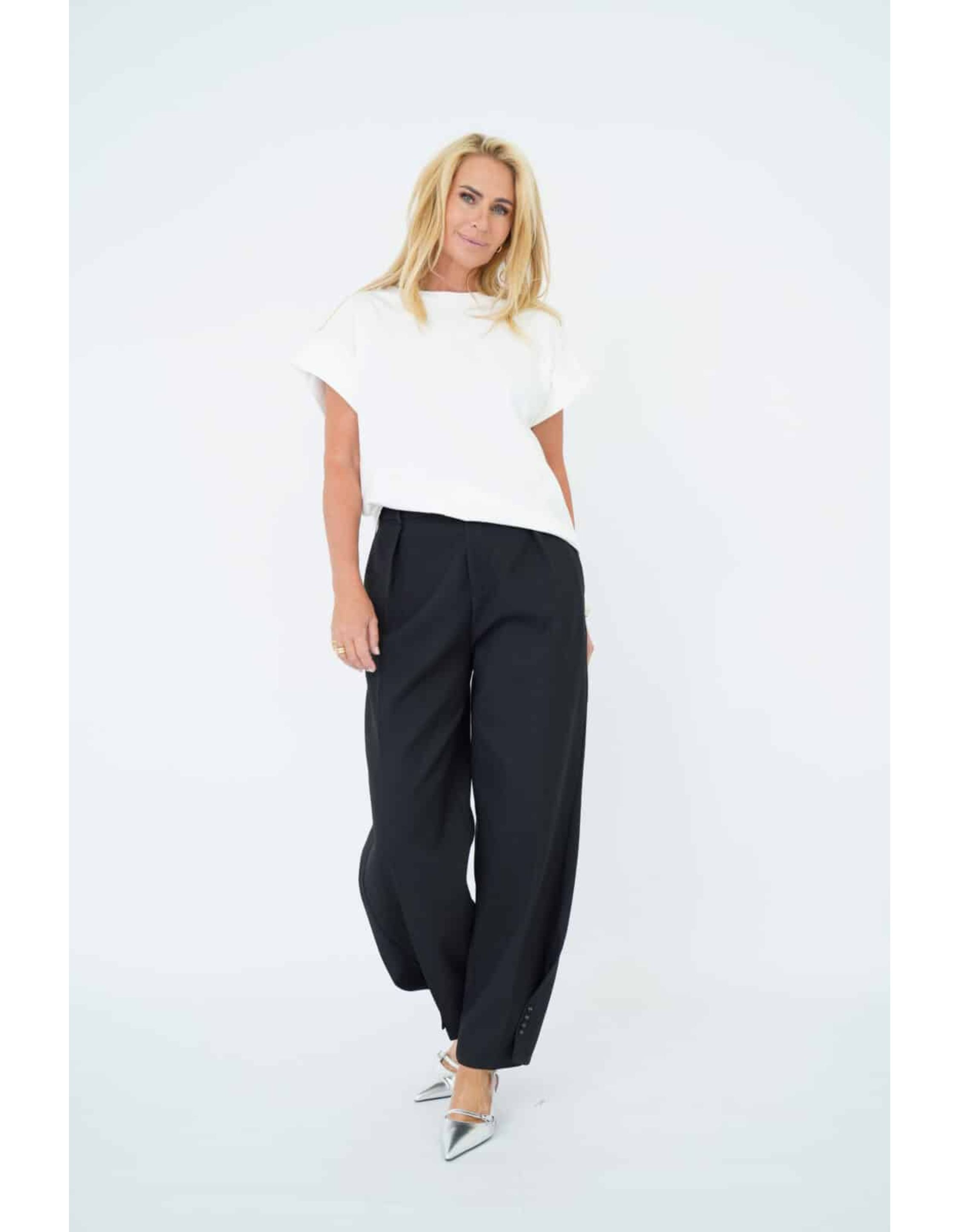 Est'seven Pantalon Pantalons Zwart Loua