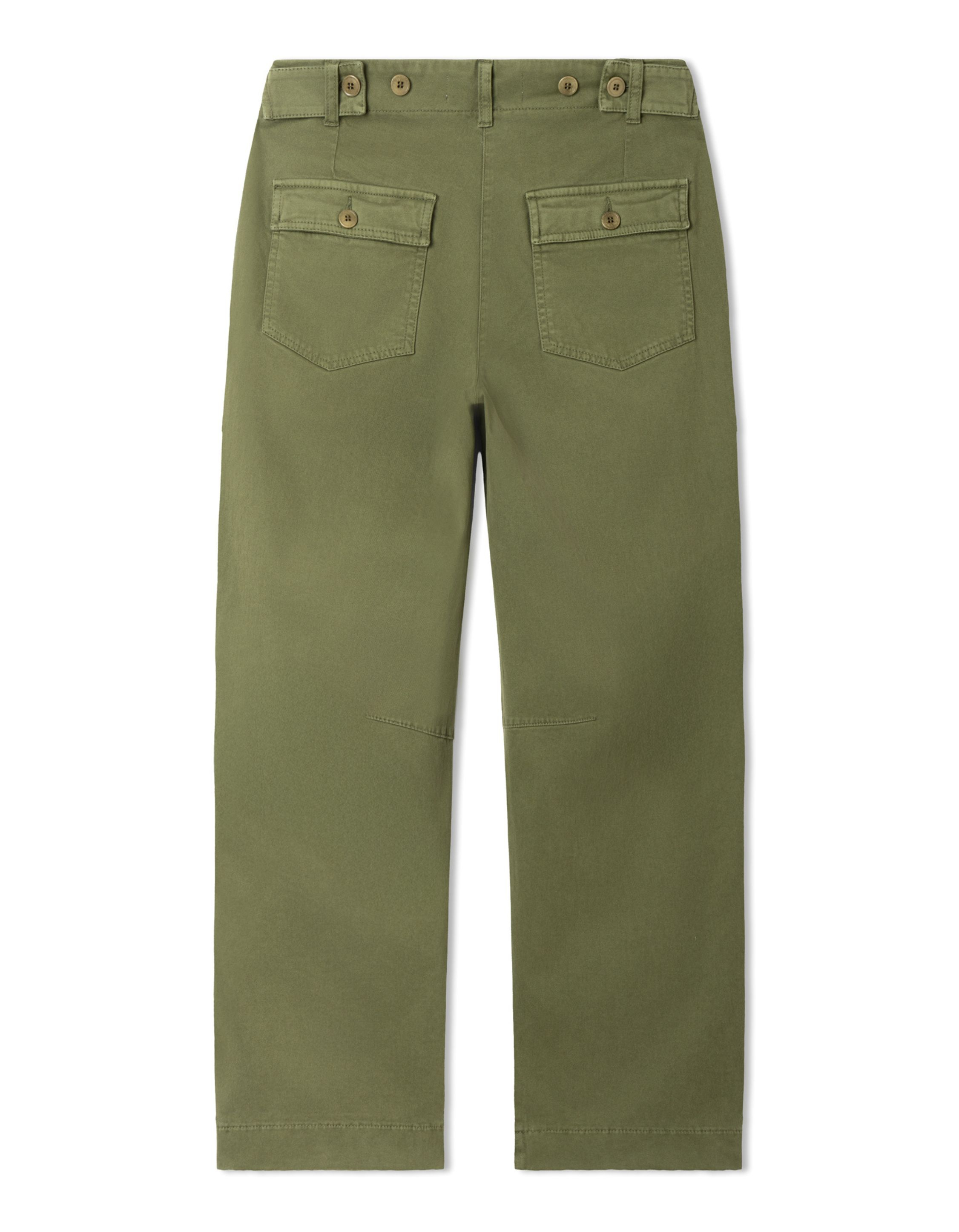 Cambio October Studio87 Pantalons Olijf 7667 X229 01