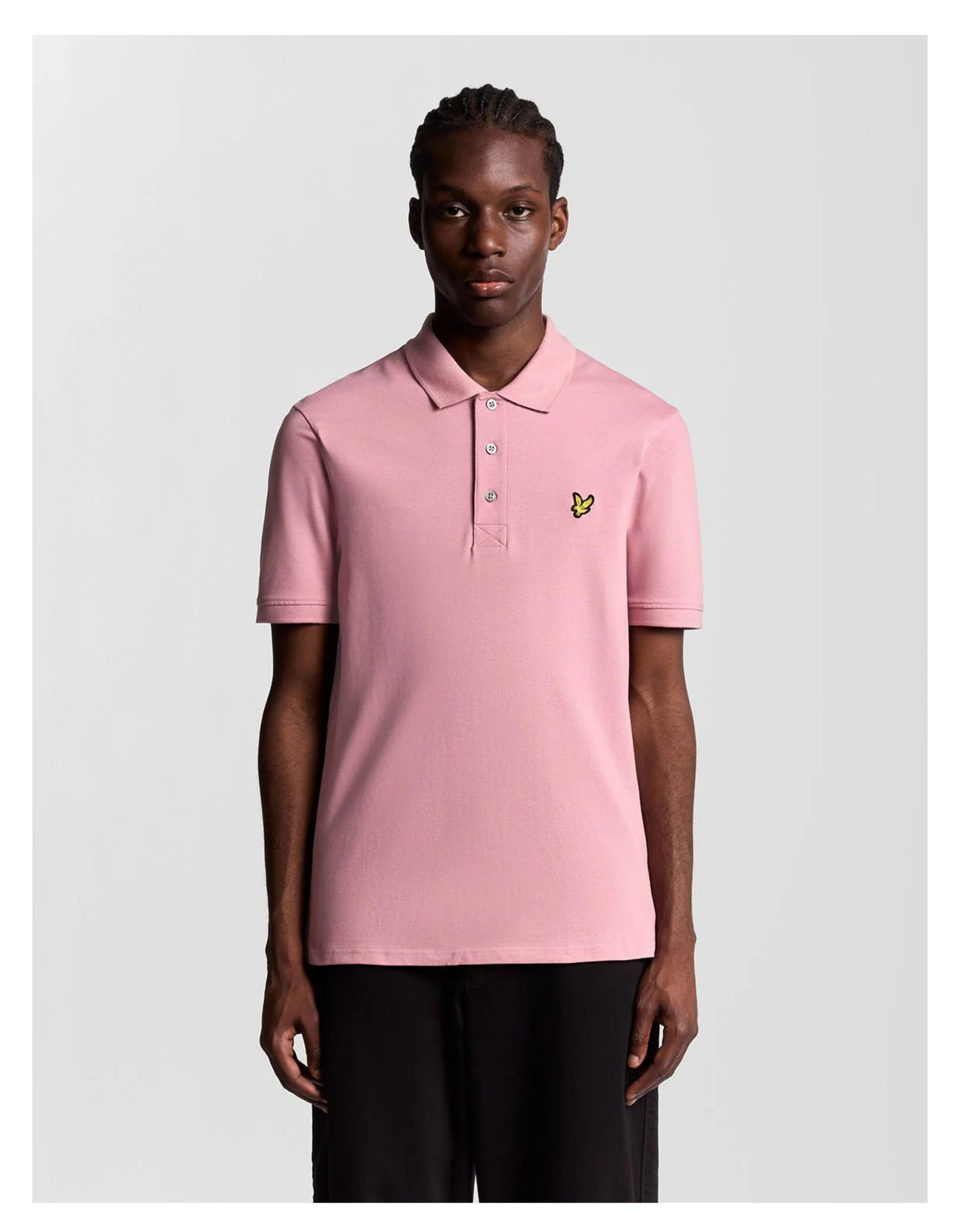 Lyle&scott Plain Polos Roze Sp400vog