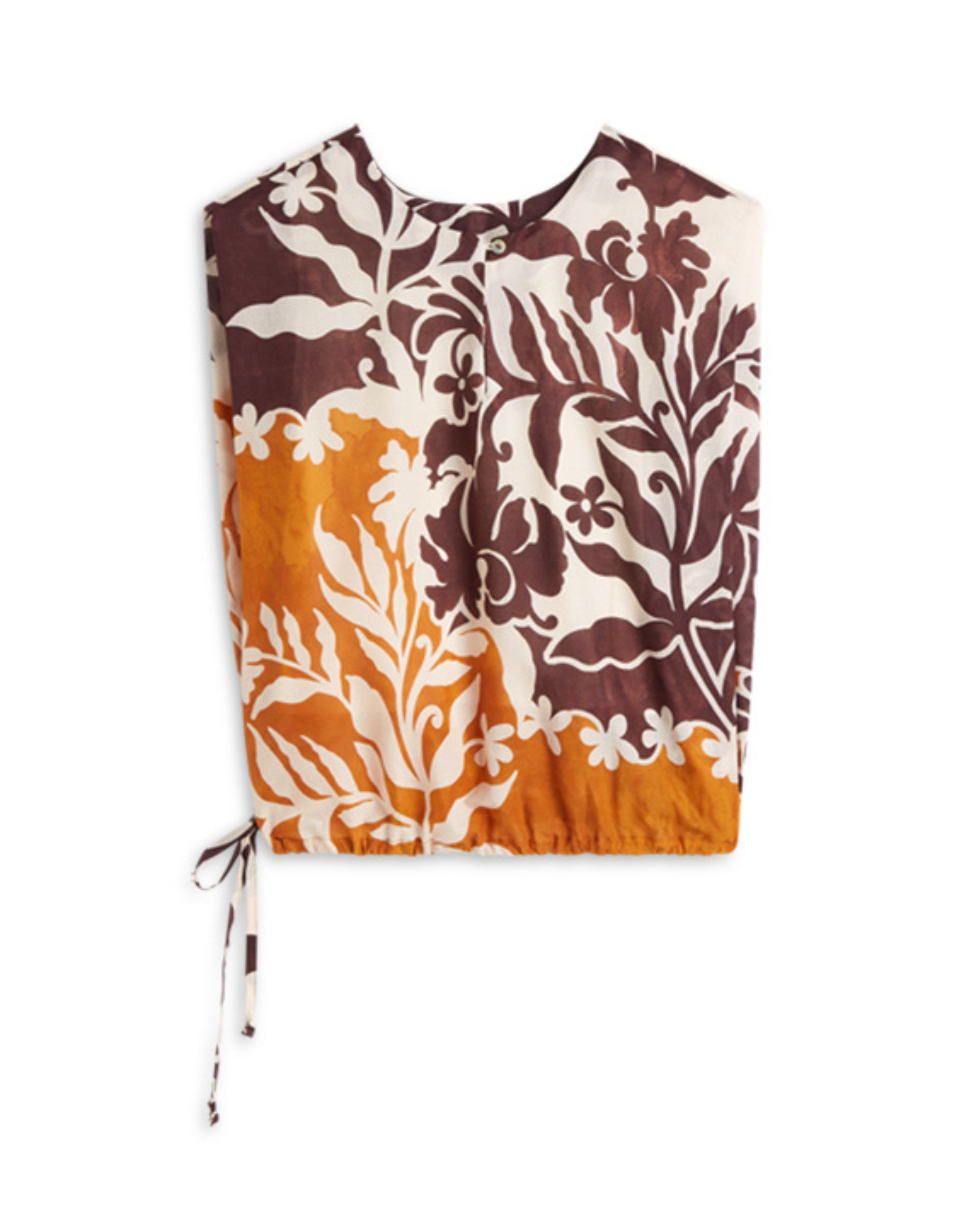 Summum Top Border Print Double  Multicolor 2s3479-12453