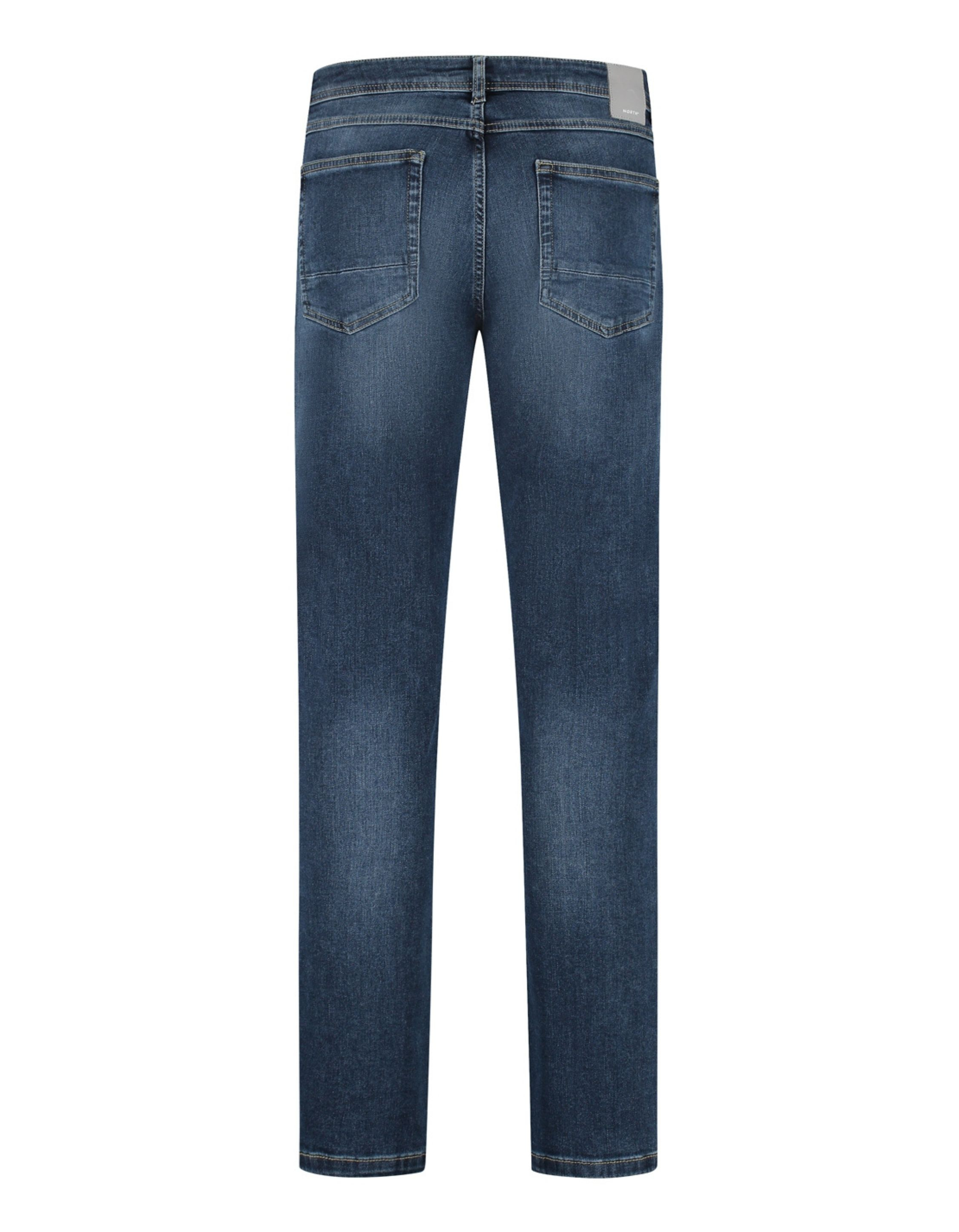 North84 5-pocket Indigo Denim  Blauw 84301002