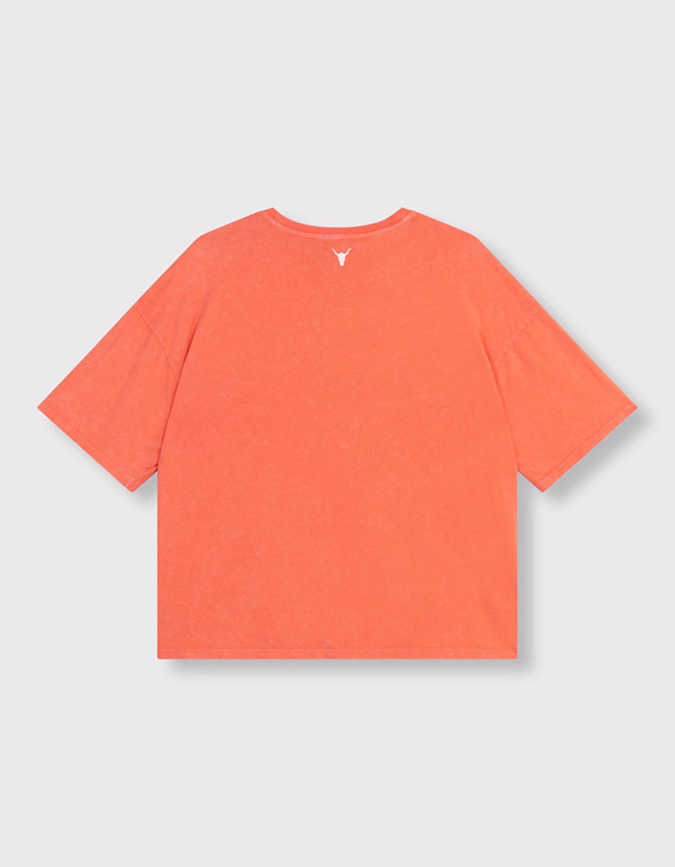 Alix The Label Ladies Knitted The Label T-shirt T-shirts Koraal 2606846805