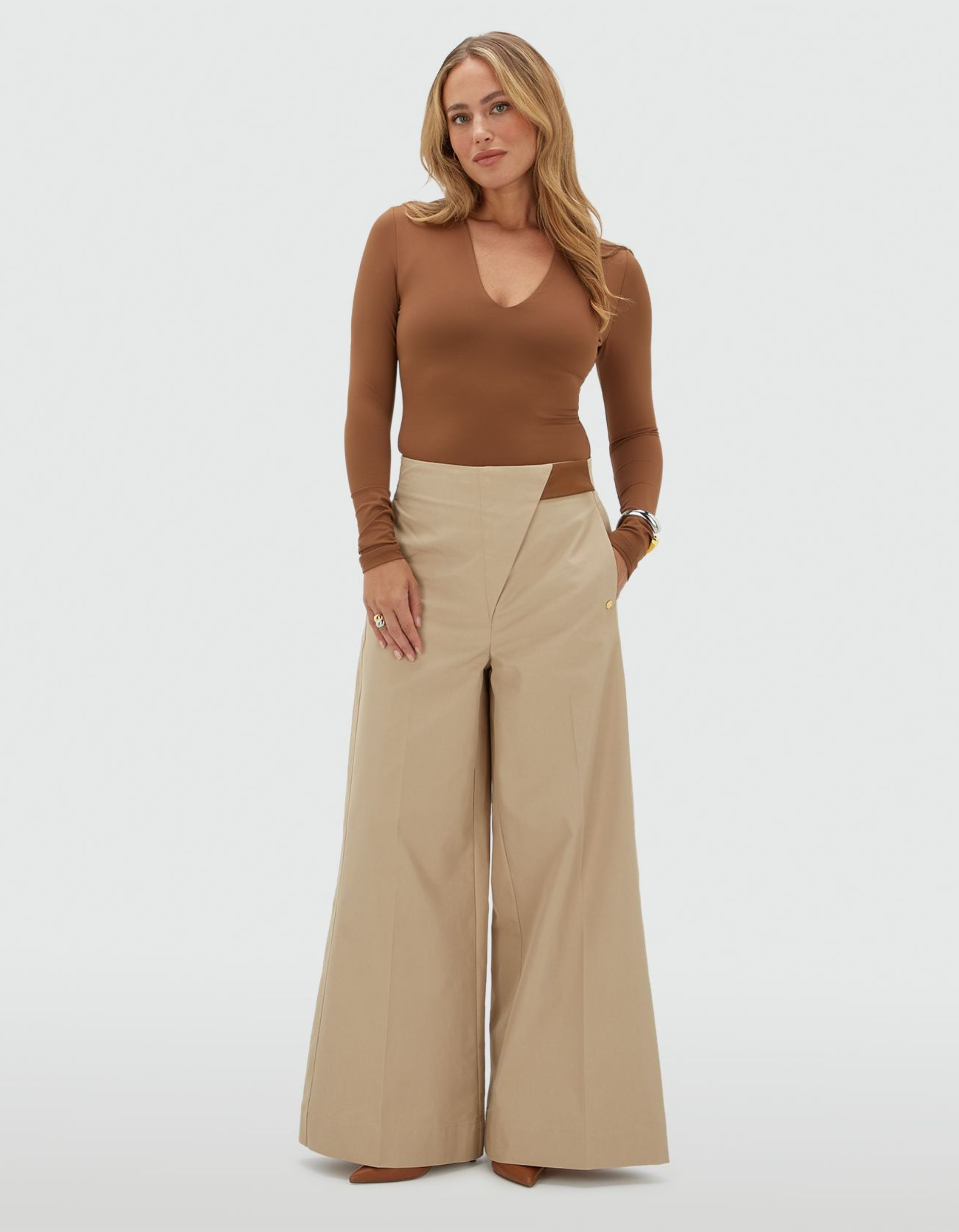 Josh V Ven Pantalons Beige Jv-2608-0602