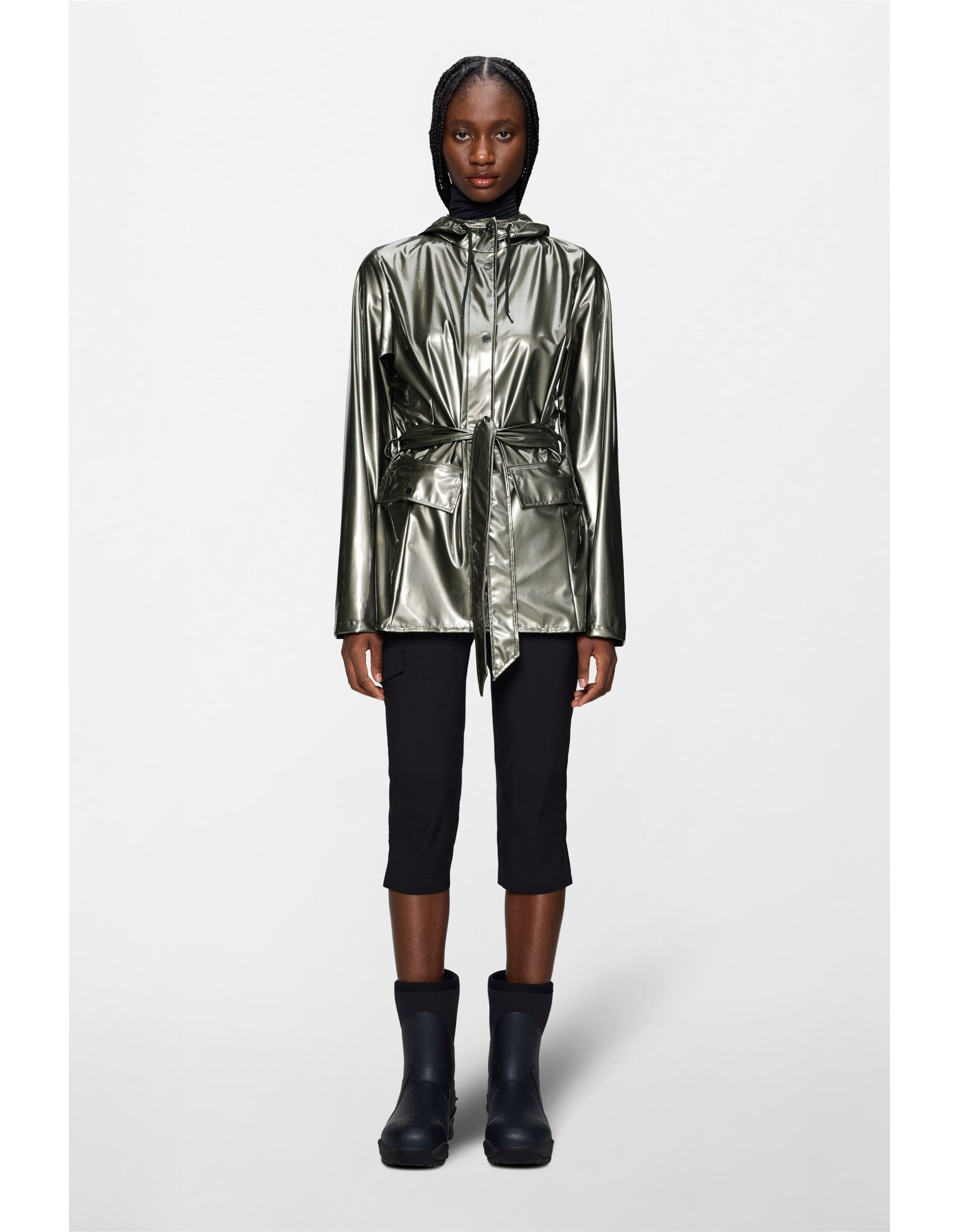 Rains Curve Jacket W3  Bruin 12100
