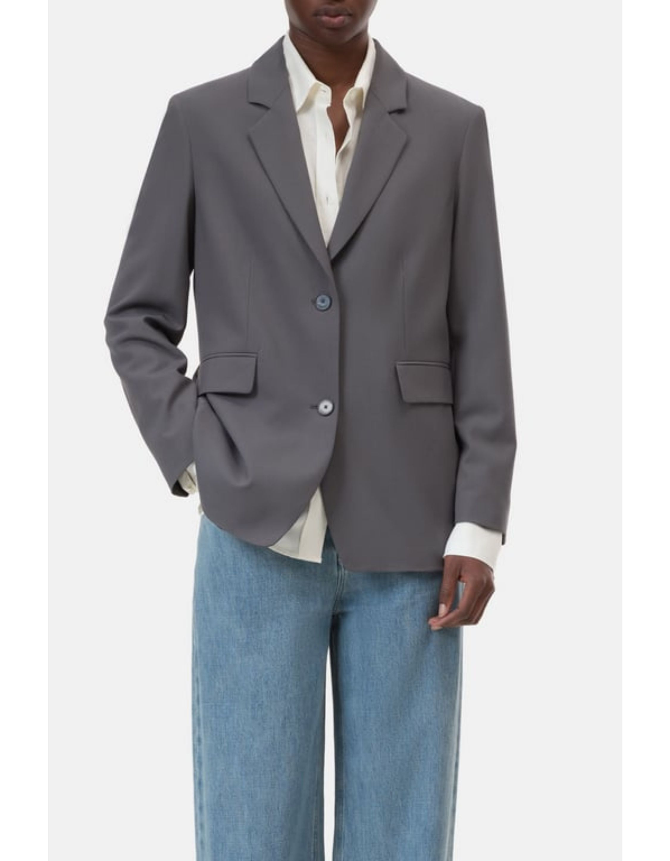 Closed  Blazers Grijs C97148-35p-22
