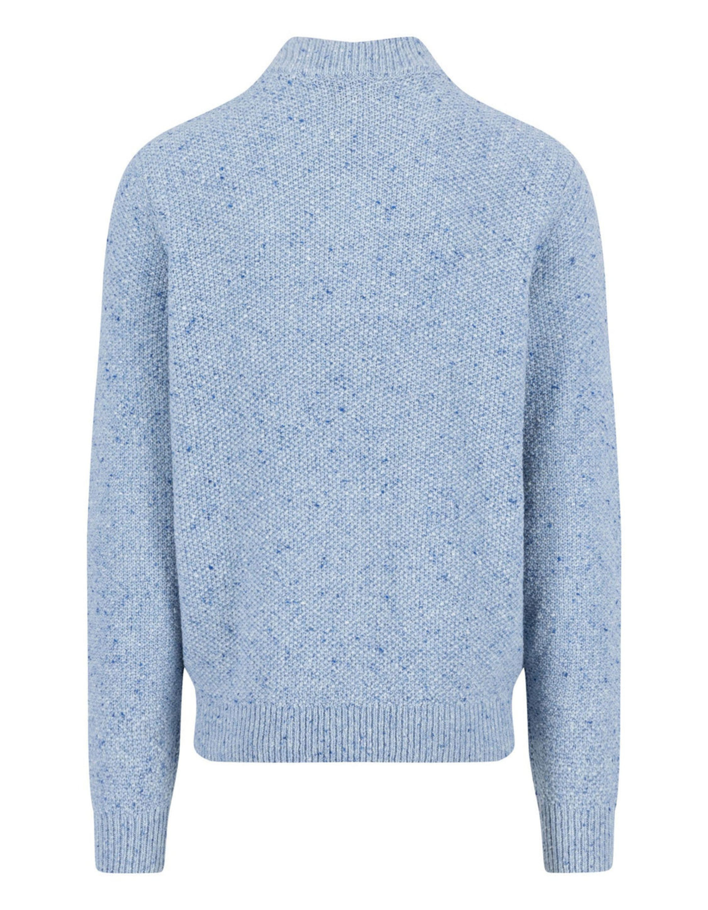 Fynch Hatton Zip Troyer  Blauw 1510360