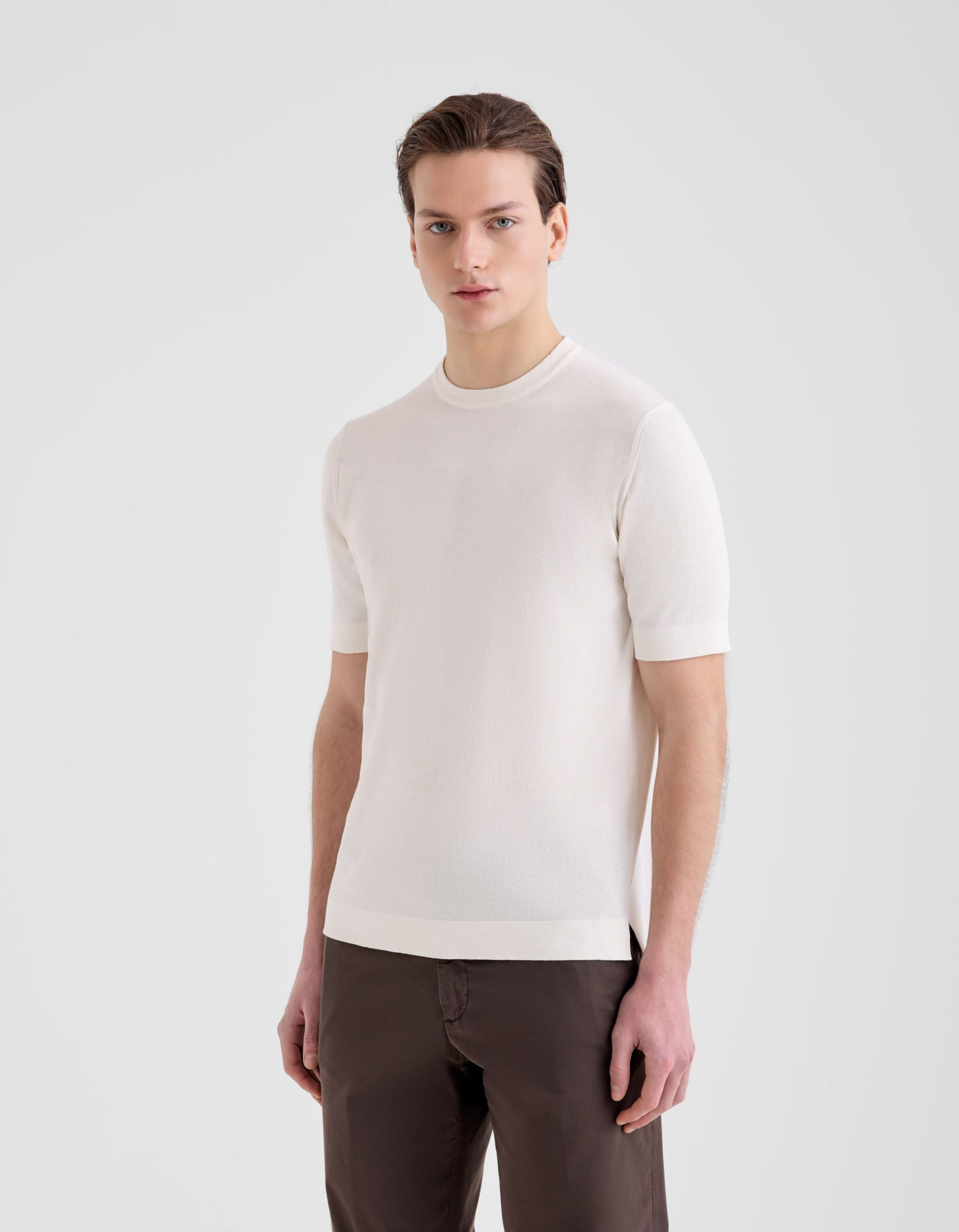 Filippo De Laurentiis Tshirt Mc T-shirts Ecru Ts0mc Cr14r