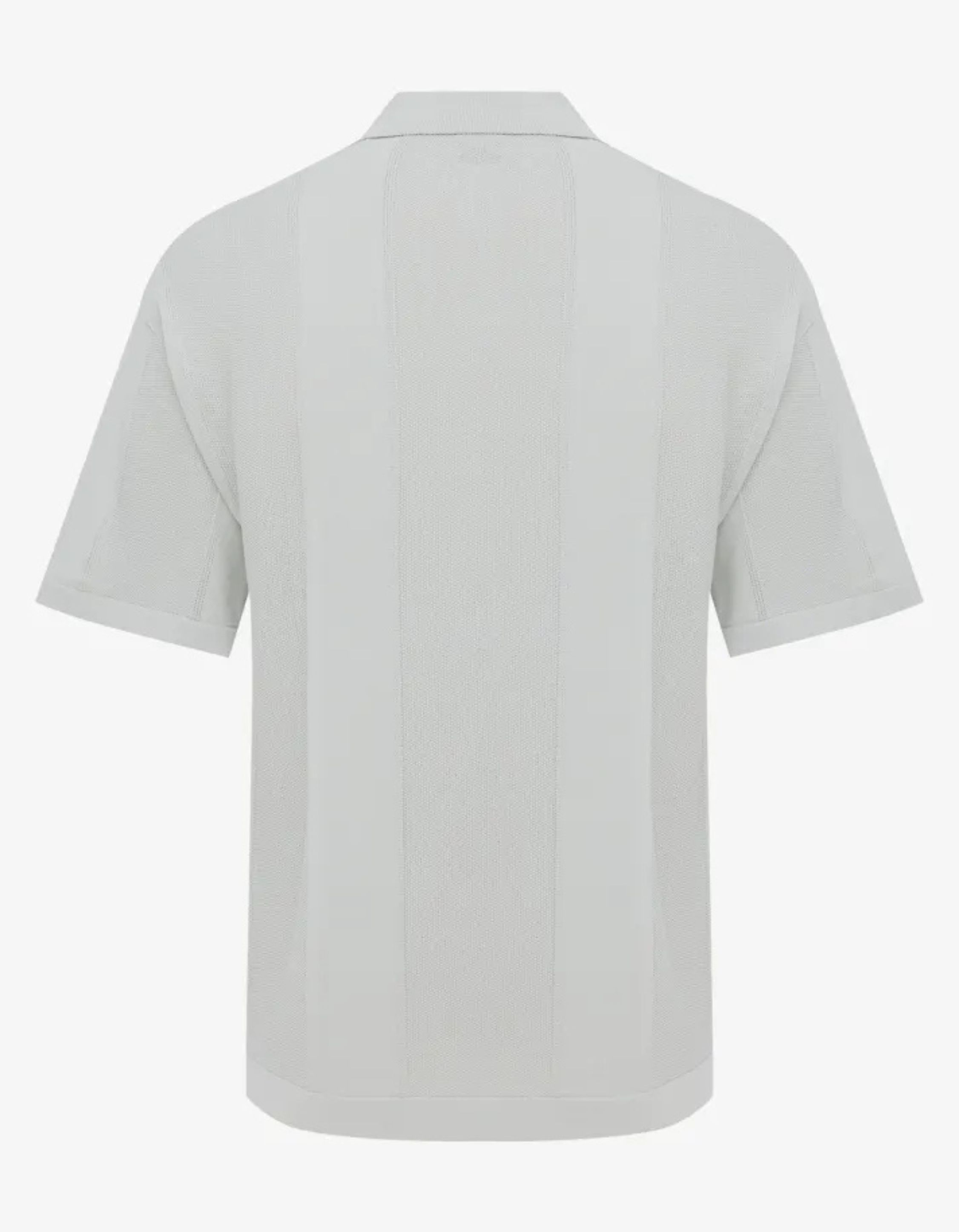 Genti Polo No Buttons Ss Polos Lichtgroen K4129-1260
