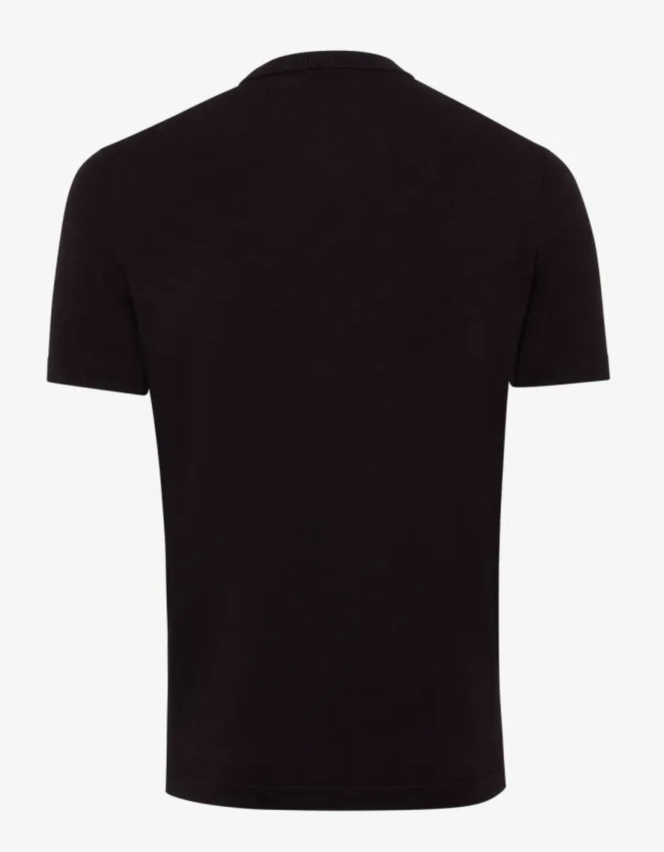 Genti Round Neck Ss T-shirts Zwart K4120-1260