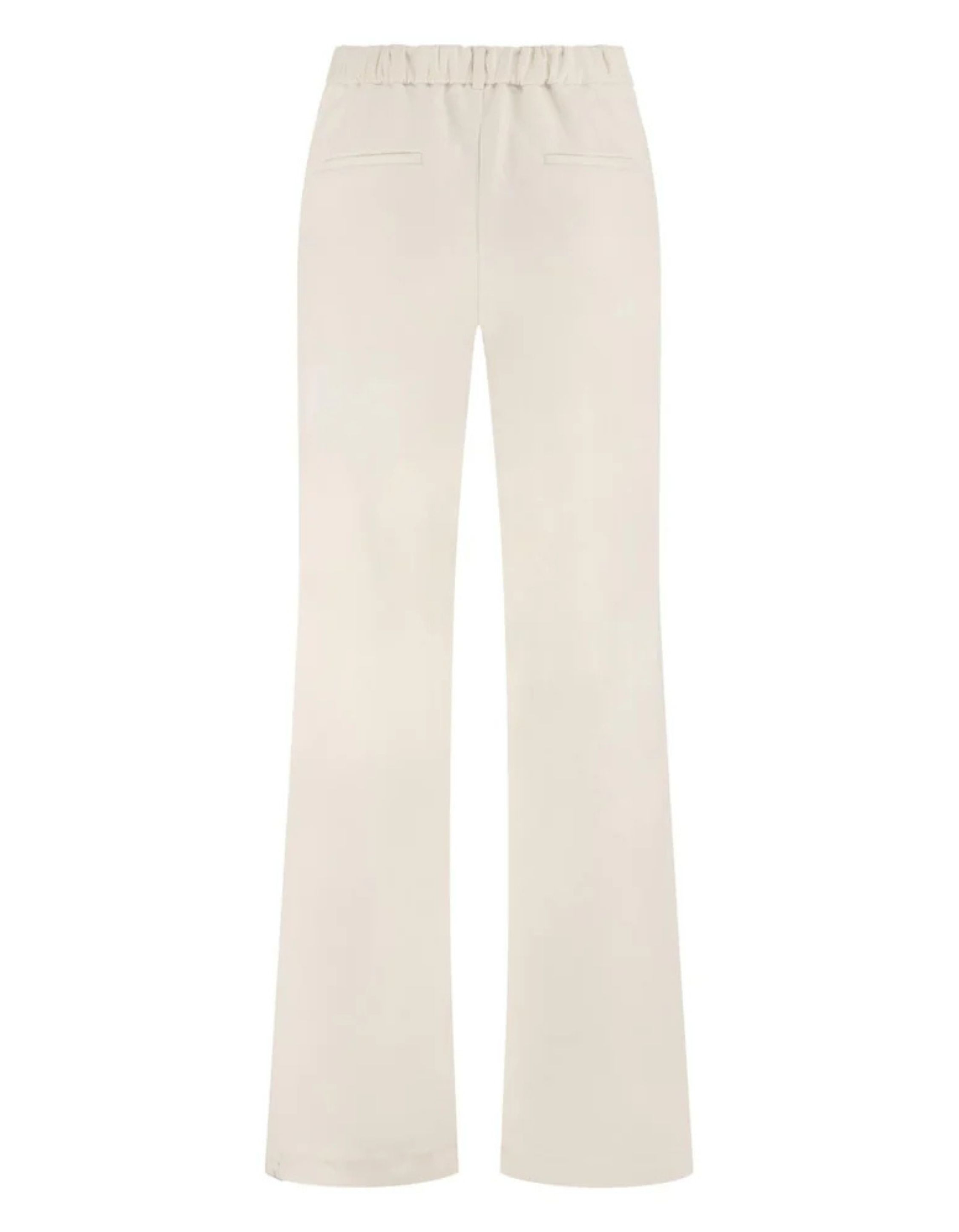 Nukus Jill Pants Scuba Pantalons Off White Nks09008