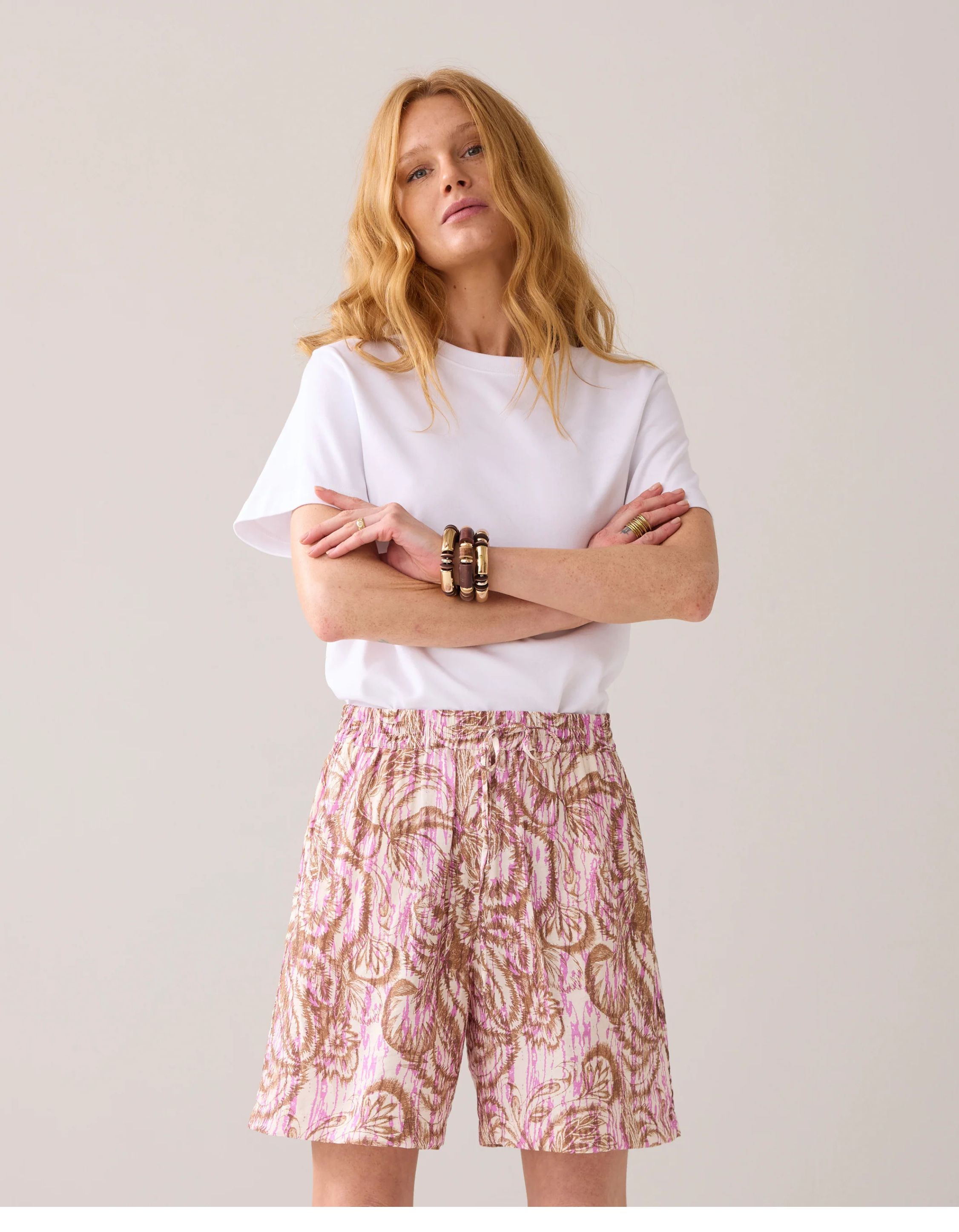 Summum Shorts All Over Print Shorts Multicolor 4s2831-12229