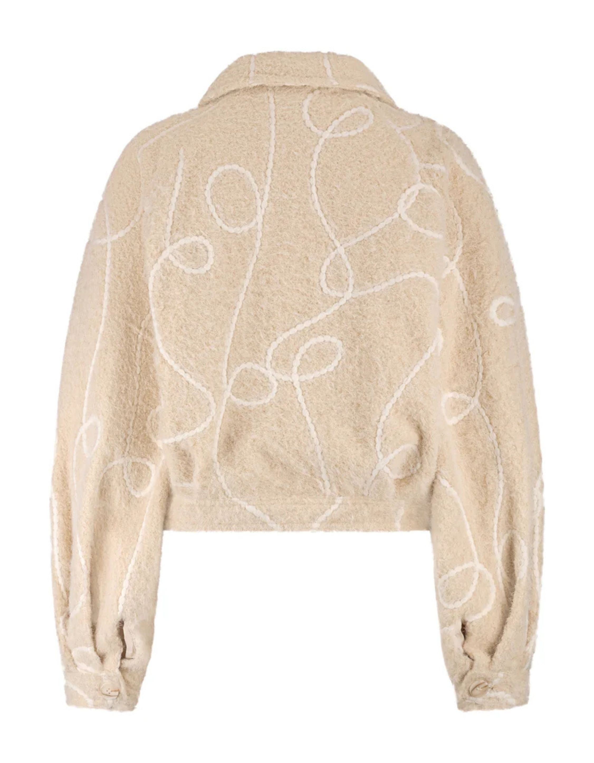 Nukus Milou Jacket Jackets Zand Nkf13017