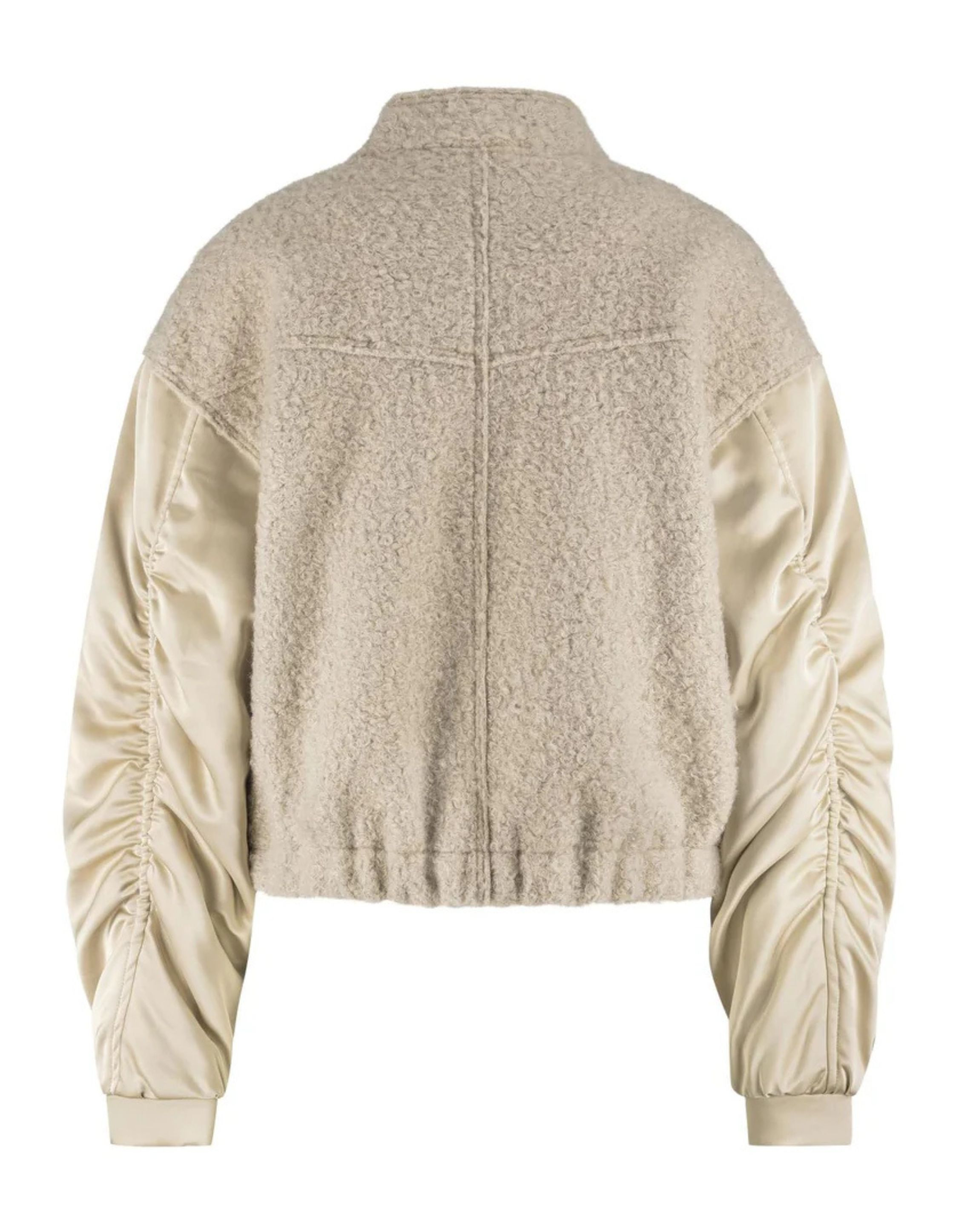 Nukus Baltimore Jacket Satin Jackets Zand Nkf13057