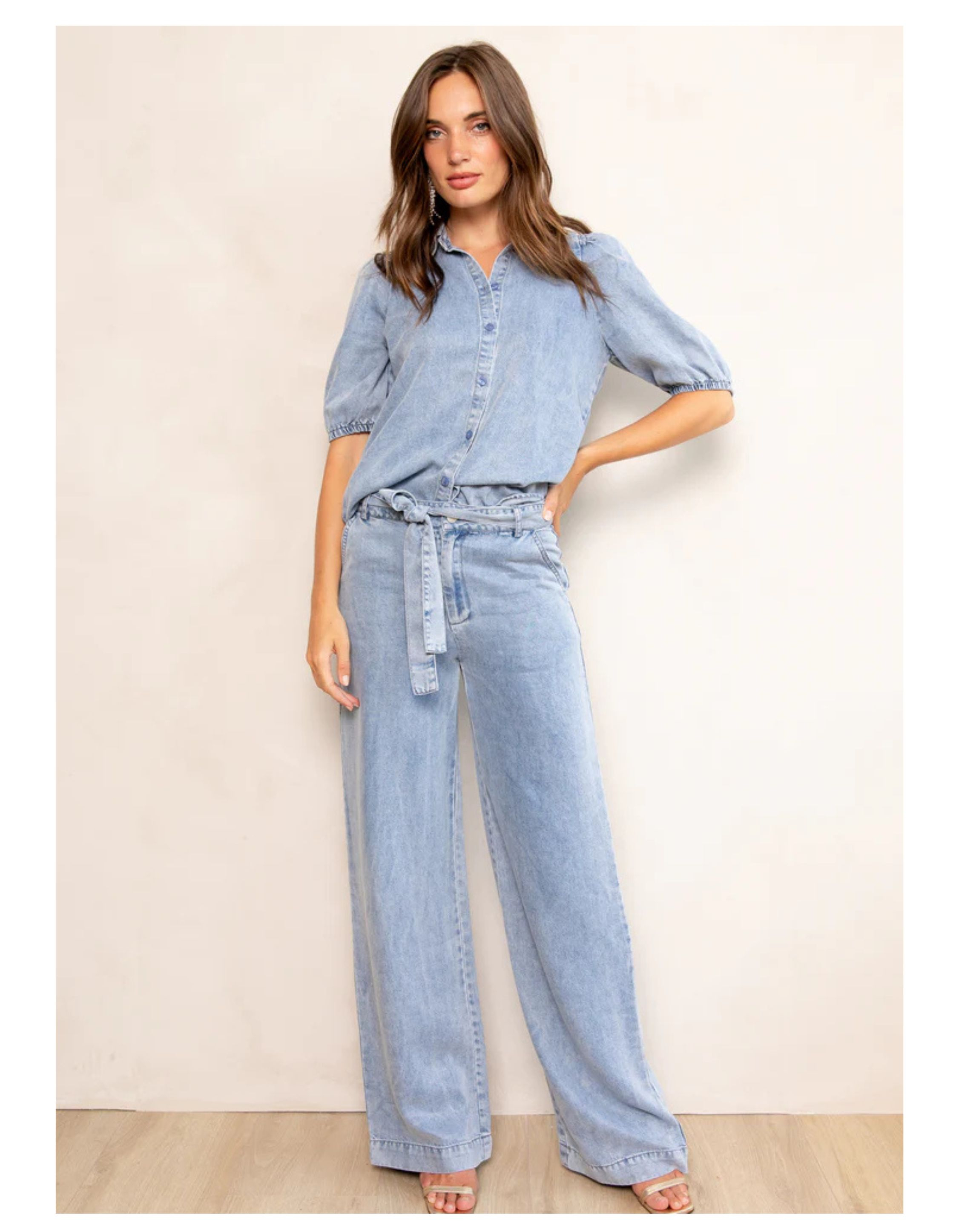 Freebird Trouser Pantalons Blauw Pepa New