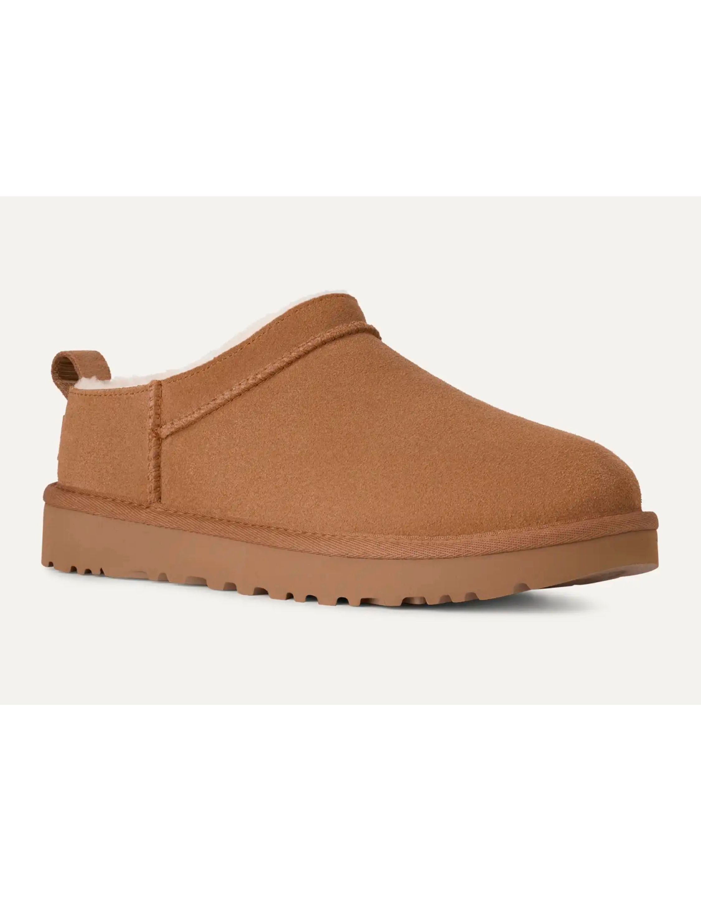 Ugg Classic Micro Enkellaarzen Cognac 1173891