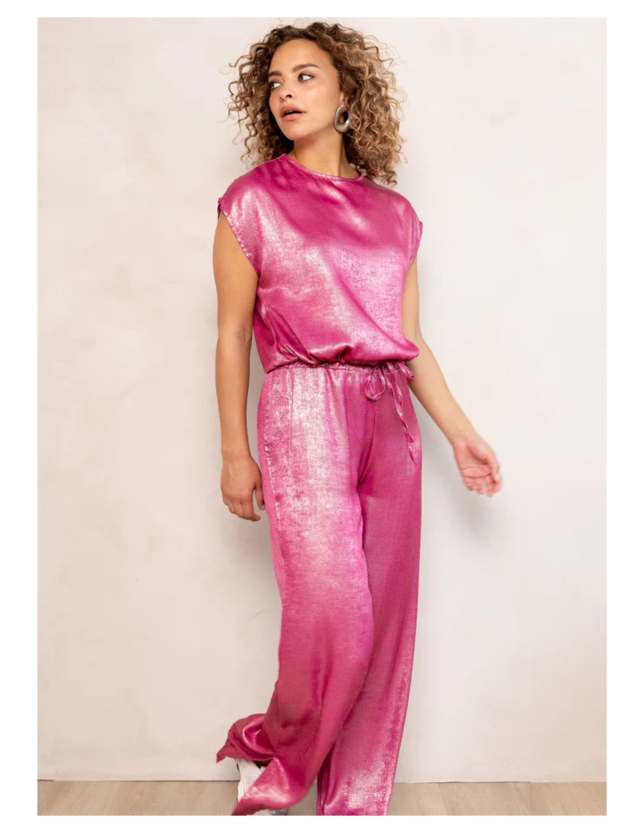 Freebird Trouser Pantalons Roze Pelke