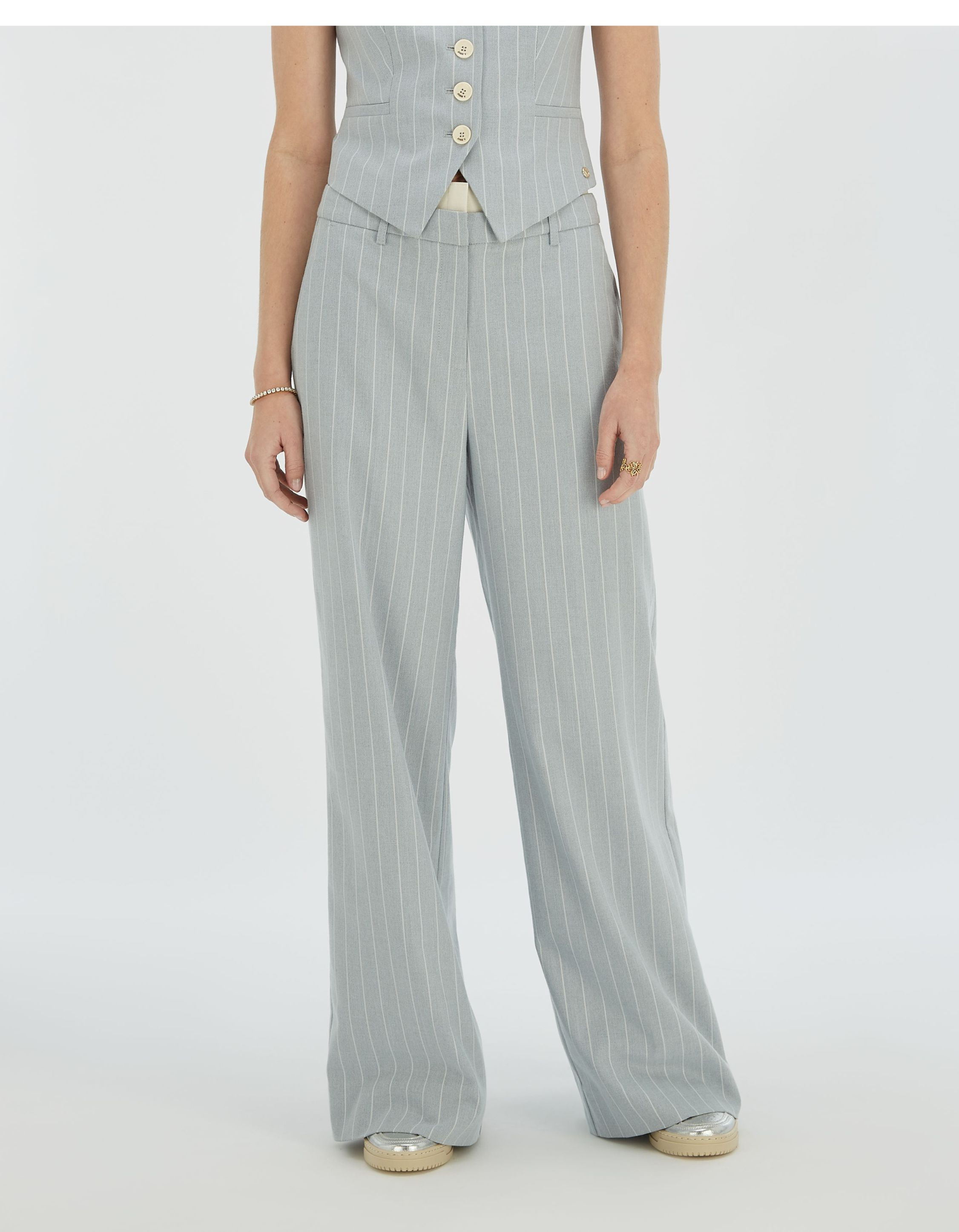 Josh V Nina Pantalons Lichtblauw Jv-2502-0602