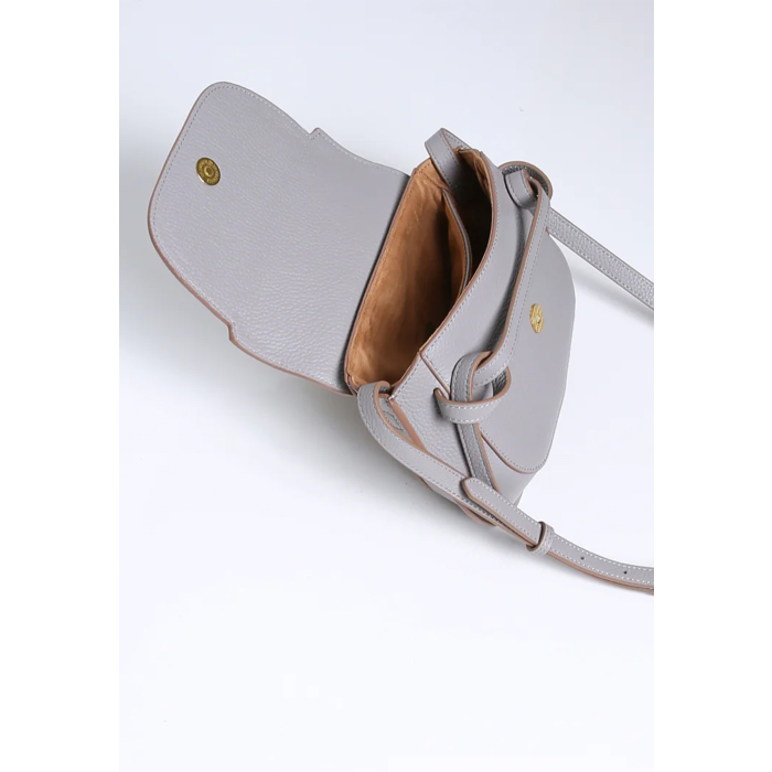 Stijlvolle clint crossbody tassen taupe van smaak amsterdam ontdekken