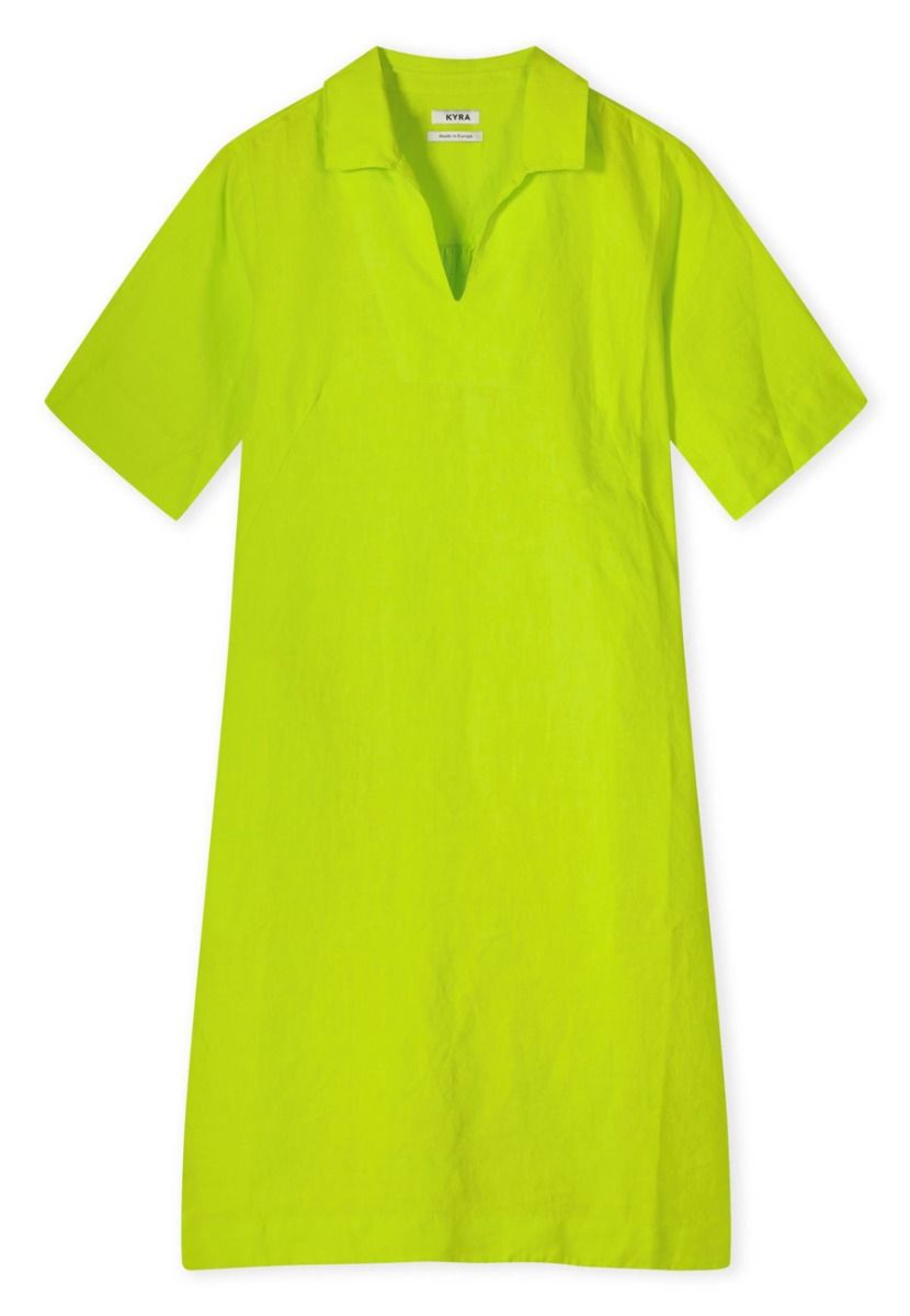 Laura blouse jurken groen
