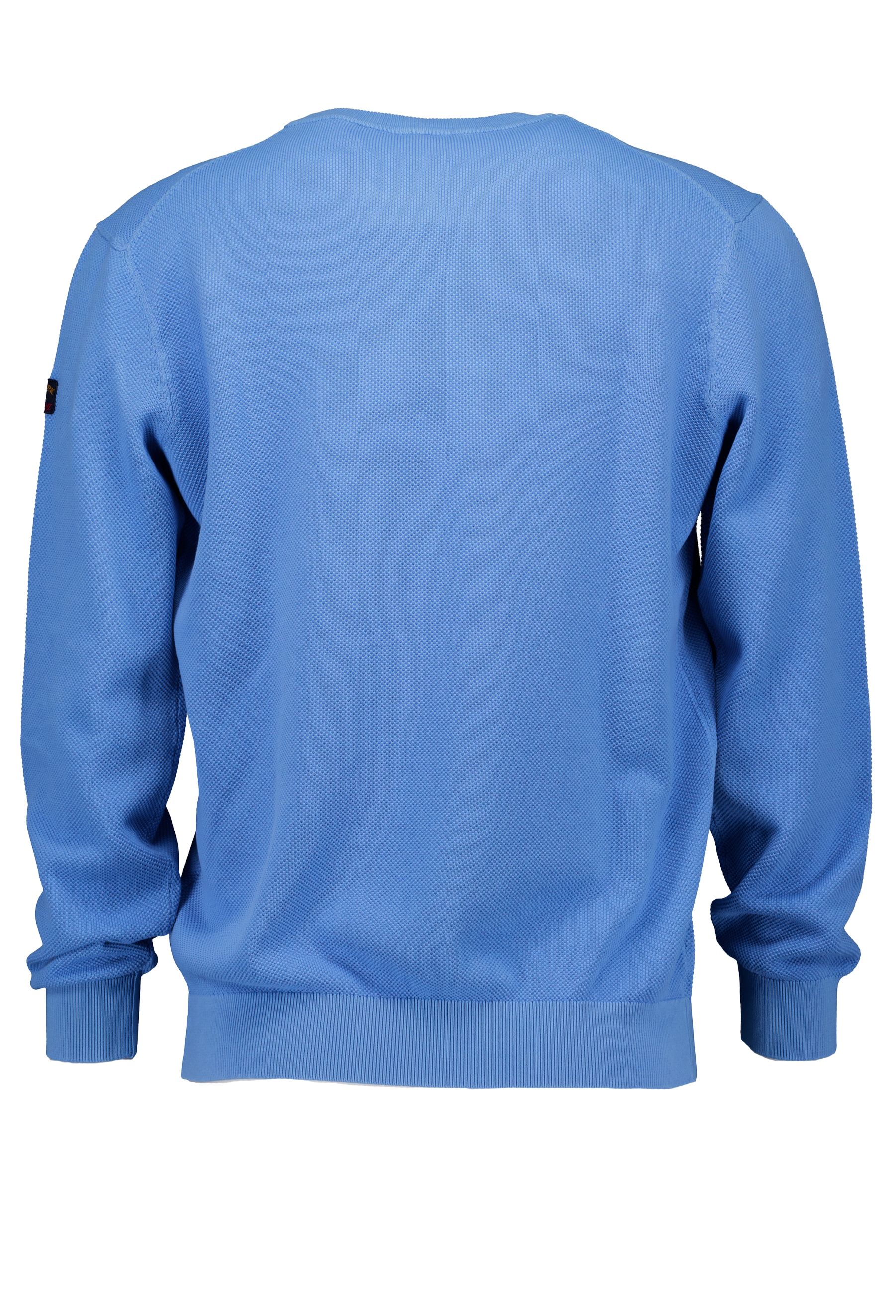 Garment dyed sweaters lichtblauw